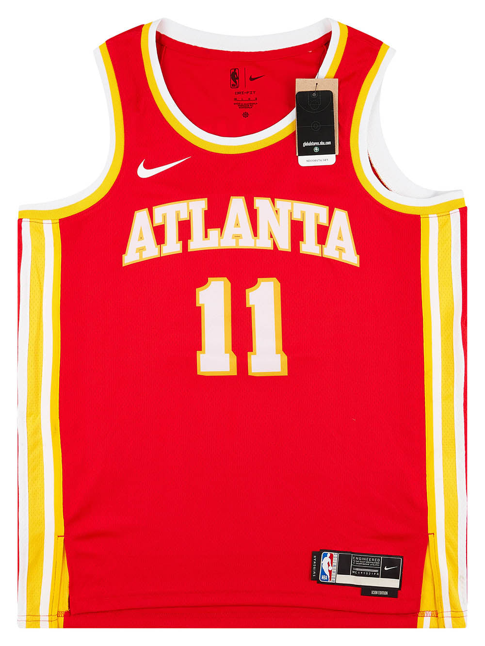 2020-23 Atlanta Hawks Young #11 Nike Swingman Jersey (Away) L - W/Tags
