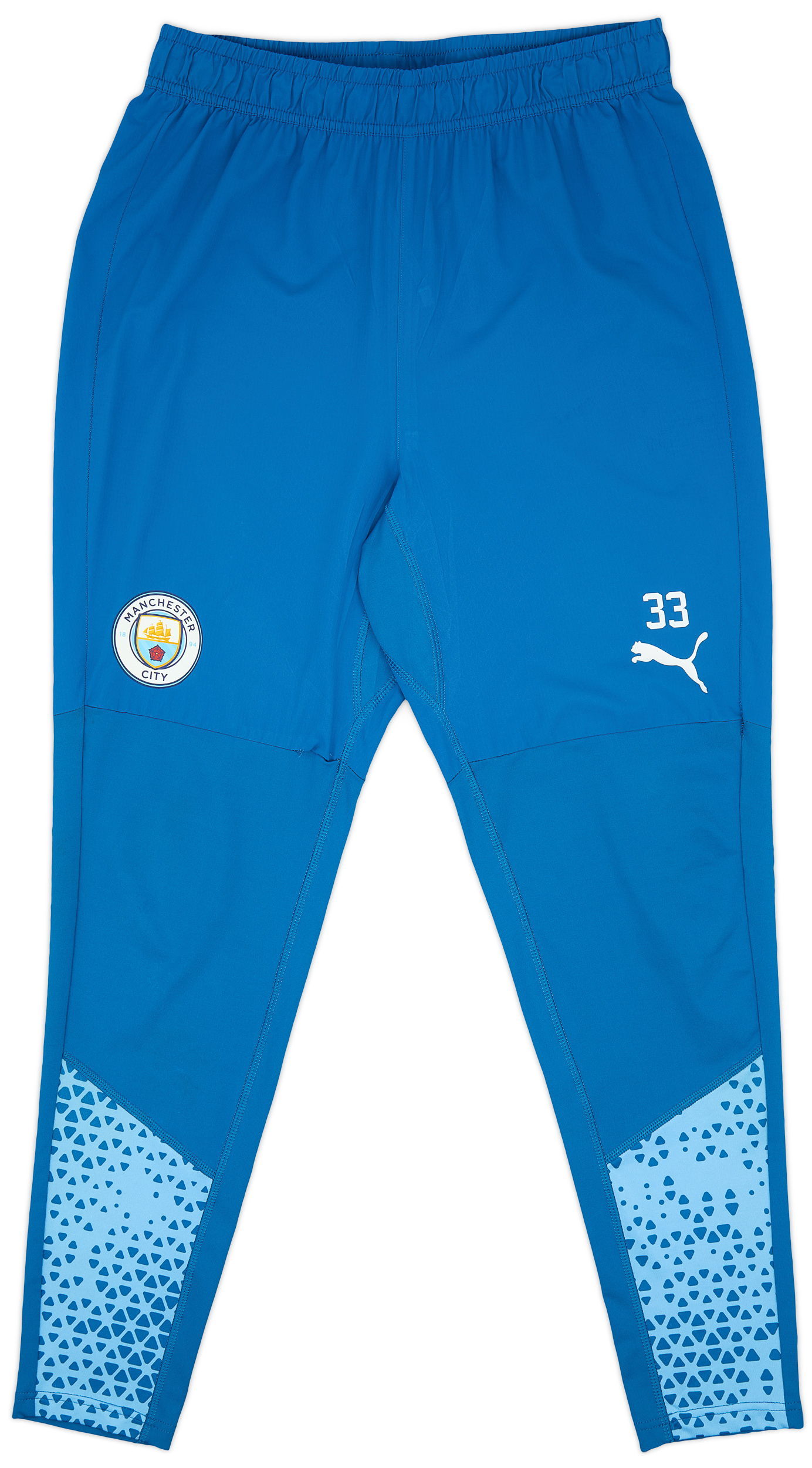 2023 24 Manchester City Player Issue Training Pants Bottoms 7 10 L