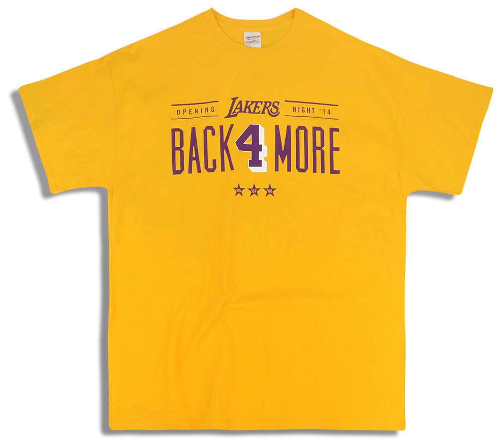 2014 LA Lakers Scott #4 Opening Night Tee XL