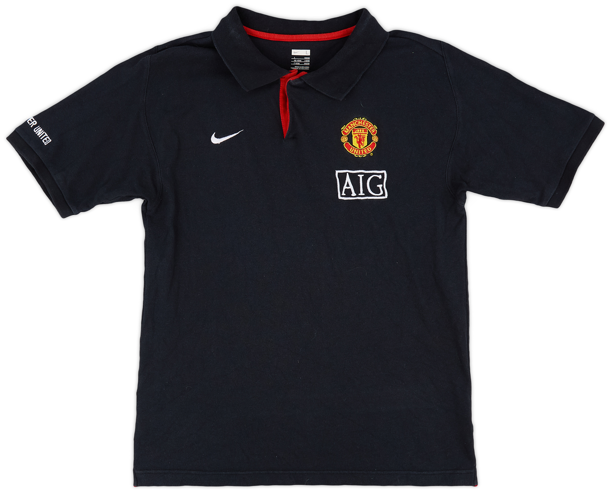ウェア Manchester United Official Polo Shirt L 170625565171-