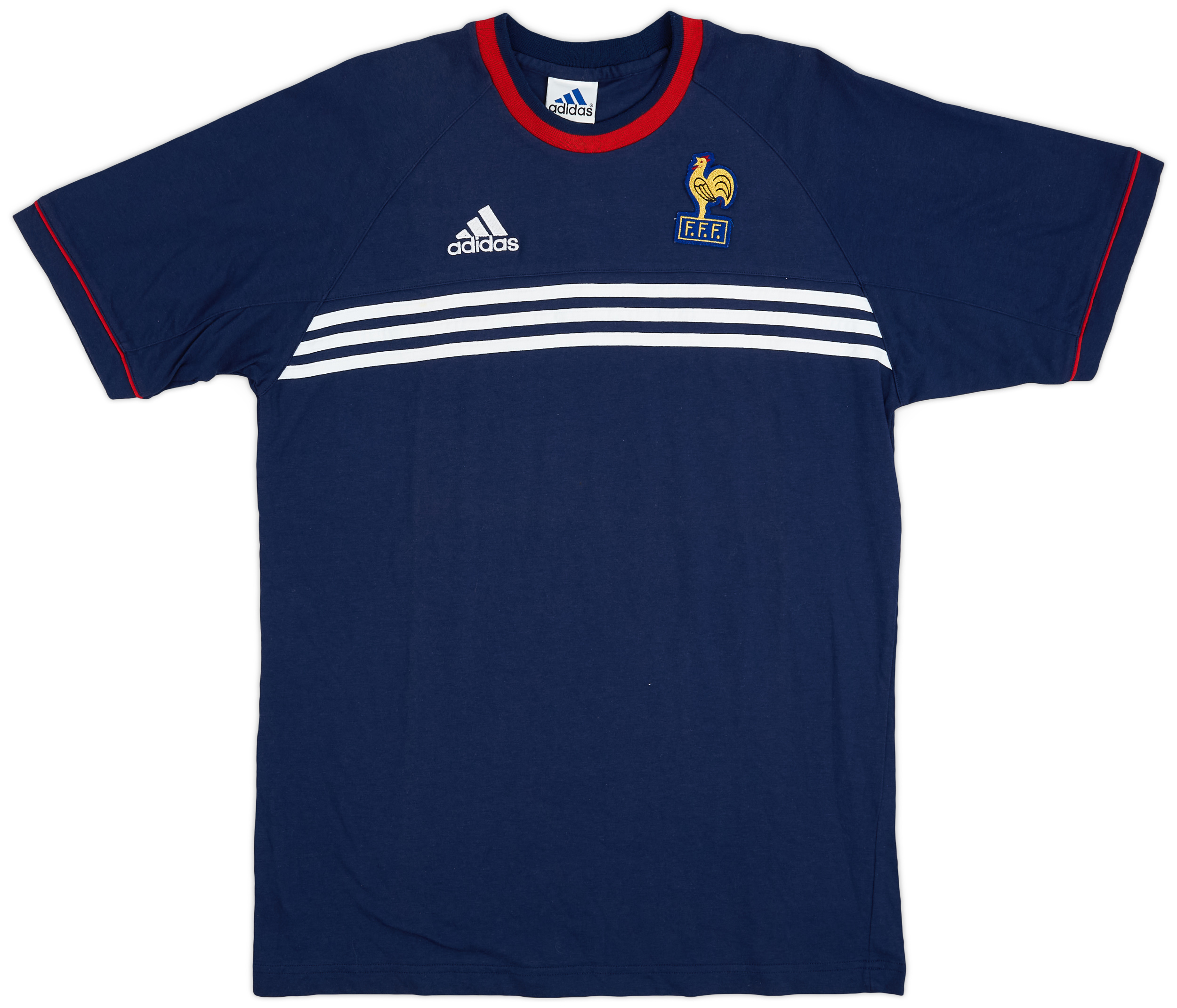 2000 01 France Adidas Training Shirt 9 10 L 2000-01-france-adidas-training-shirt-9-10-l
