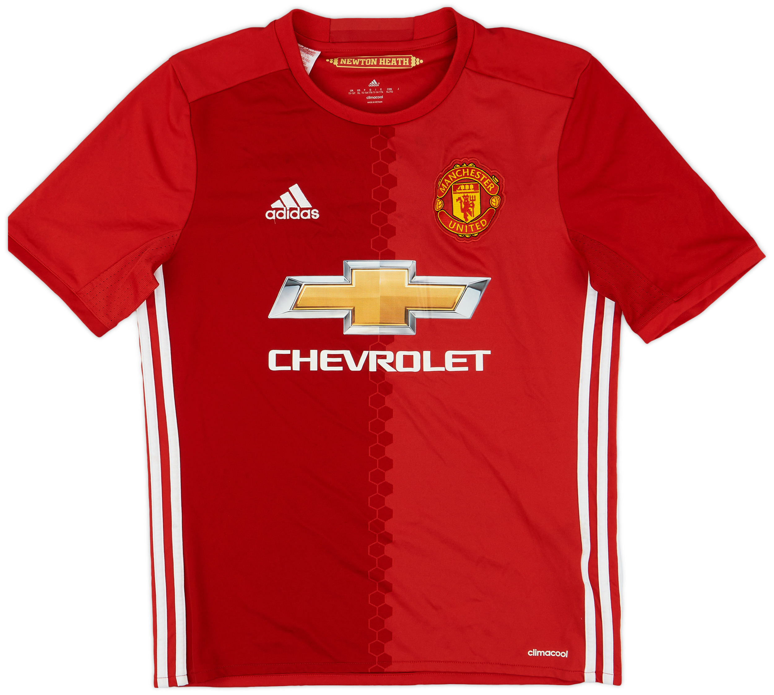 2016-17 Manchester United Home Shirt - 9/10 - (XL.Boys)