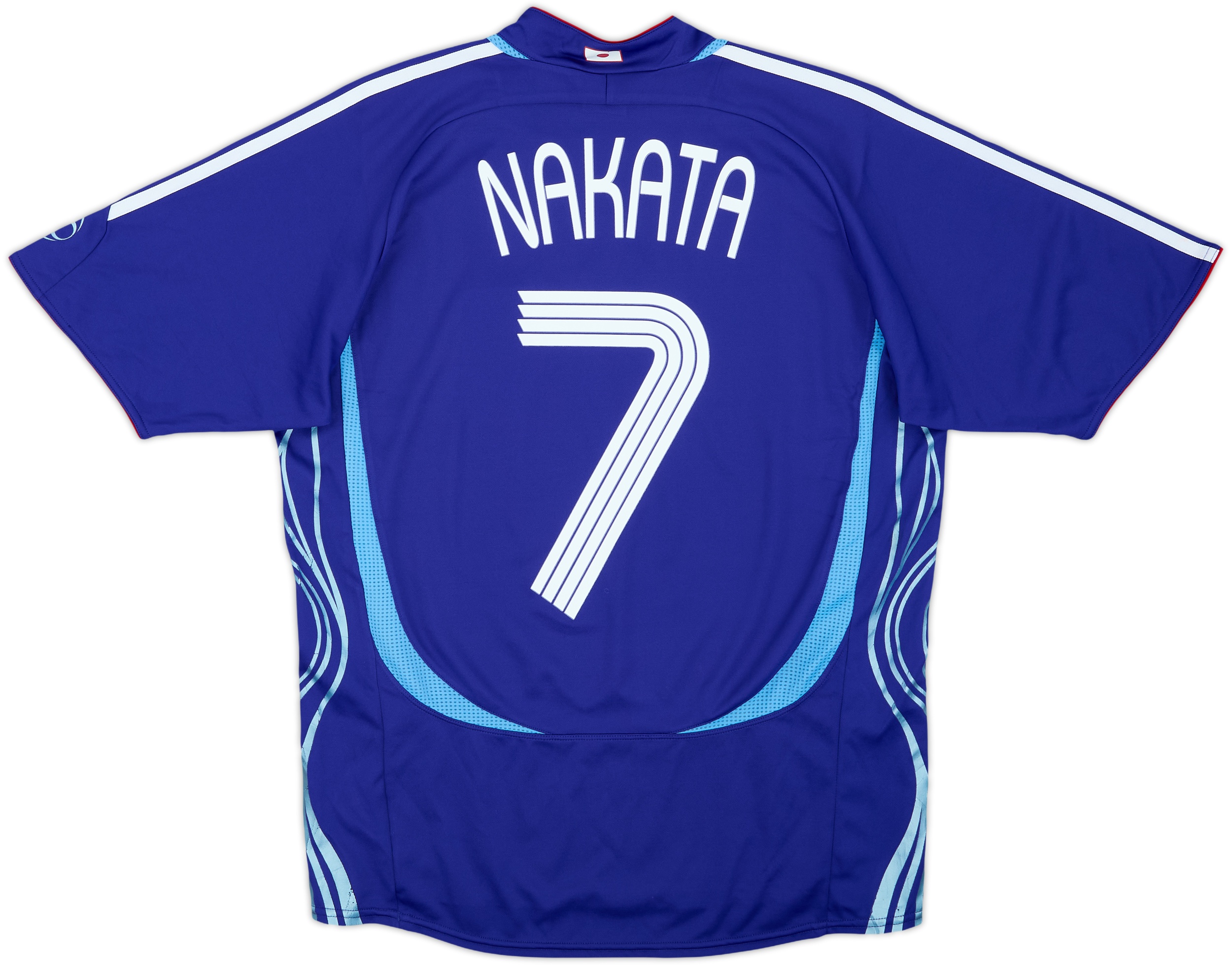 2006-08 Japan Home Shirt Nakata #7 - 8/10 - (XL.Boys)