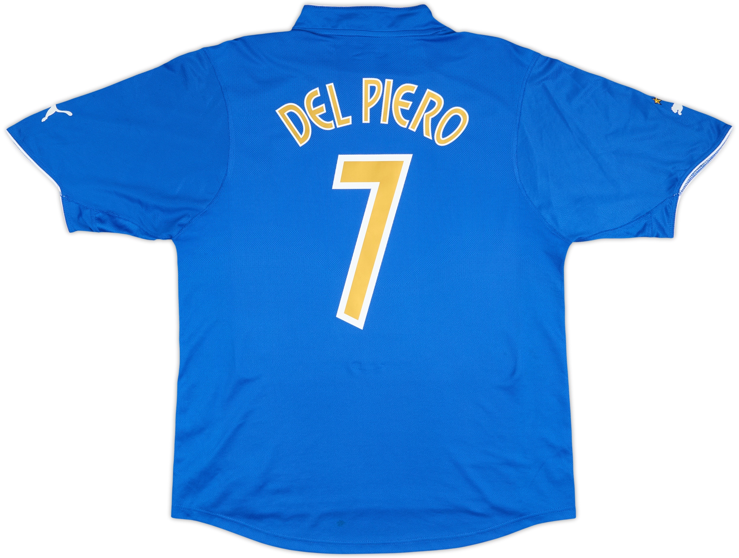 2003-04 Italy Home Shirt Del Piero #7