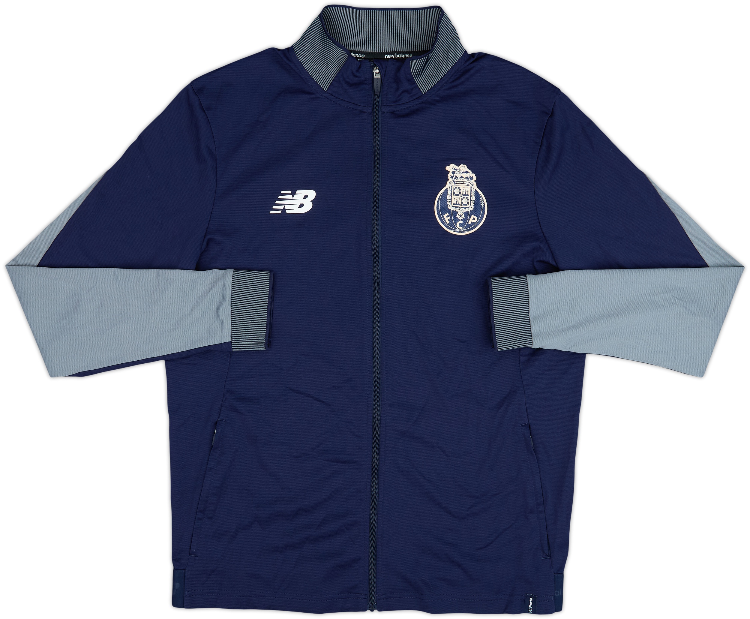 2017-18 Porto New Balance Track Jacket - 8/10 - (L) 2017-18 Porto New Balance Track Jacket - 8/10 - (L)