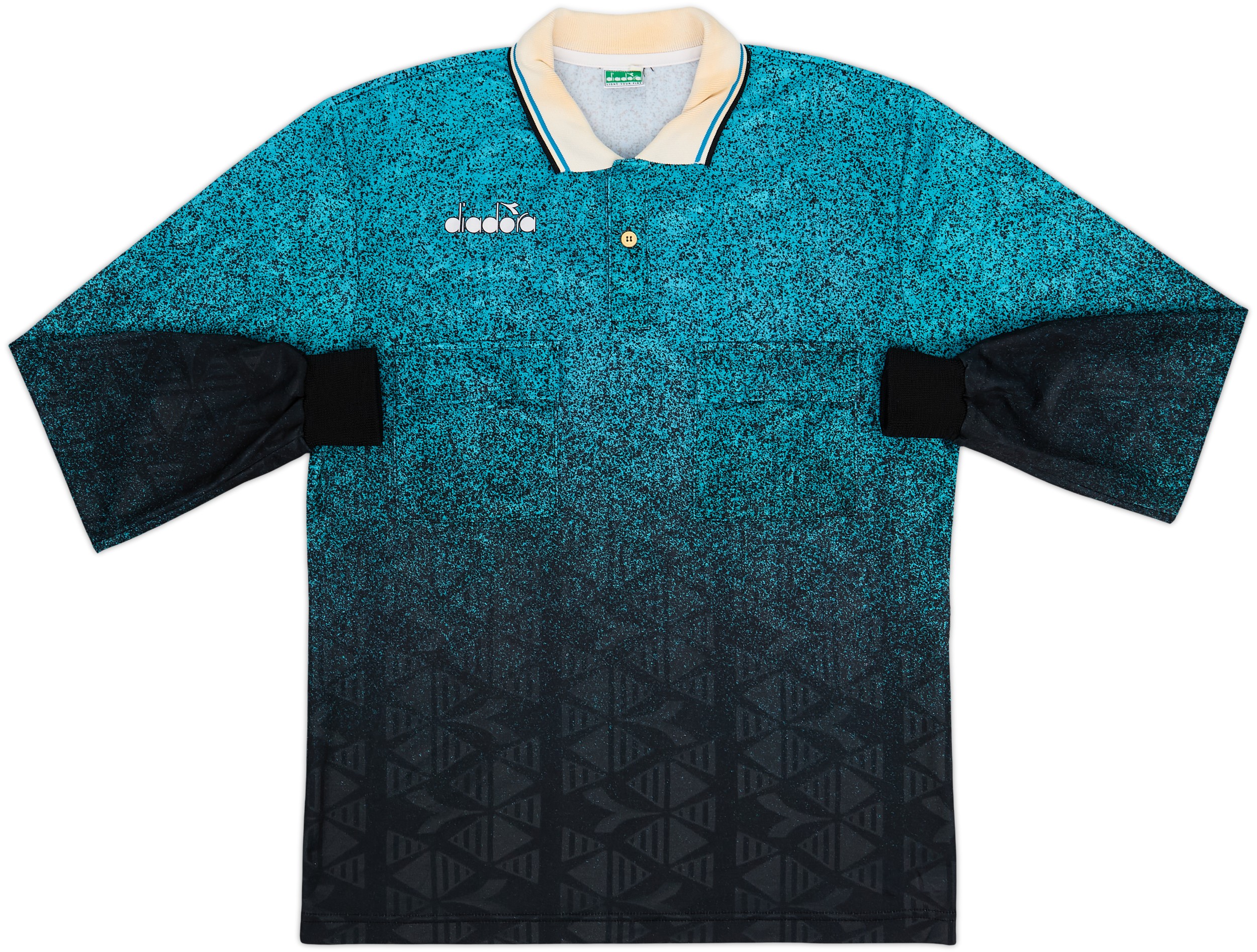 1990s Italy FIGC Diadora Referee L/S Shirt - 7/10 - (L)