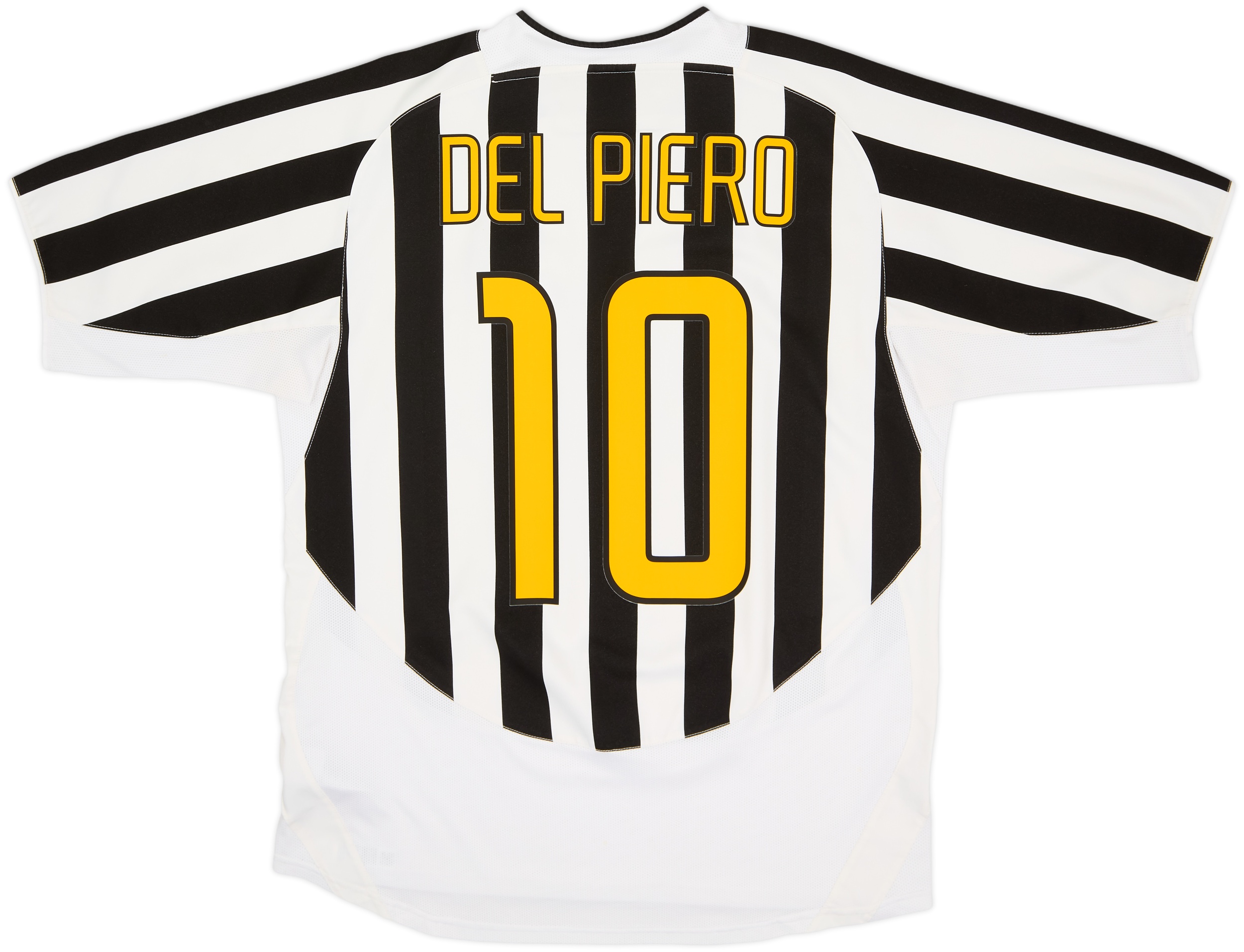 2003-04 Juventus Home Shirt Del Piero #10 - 6/10 - (L)