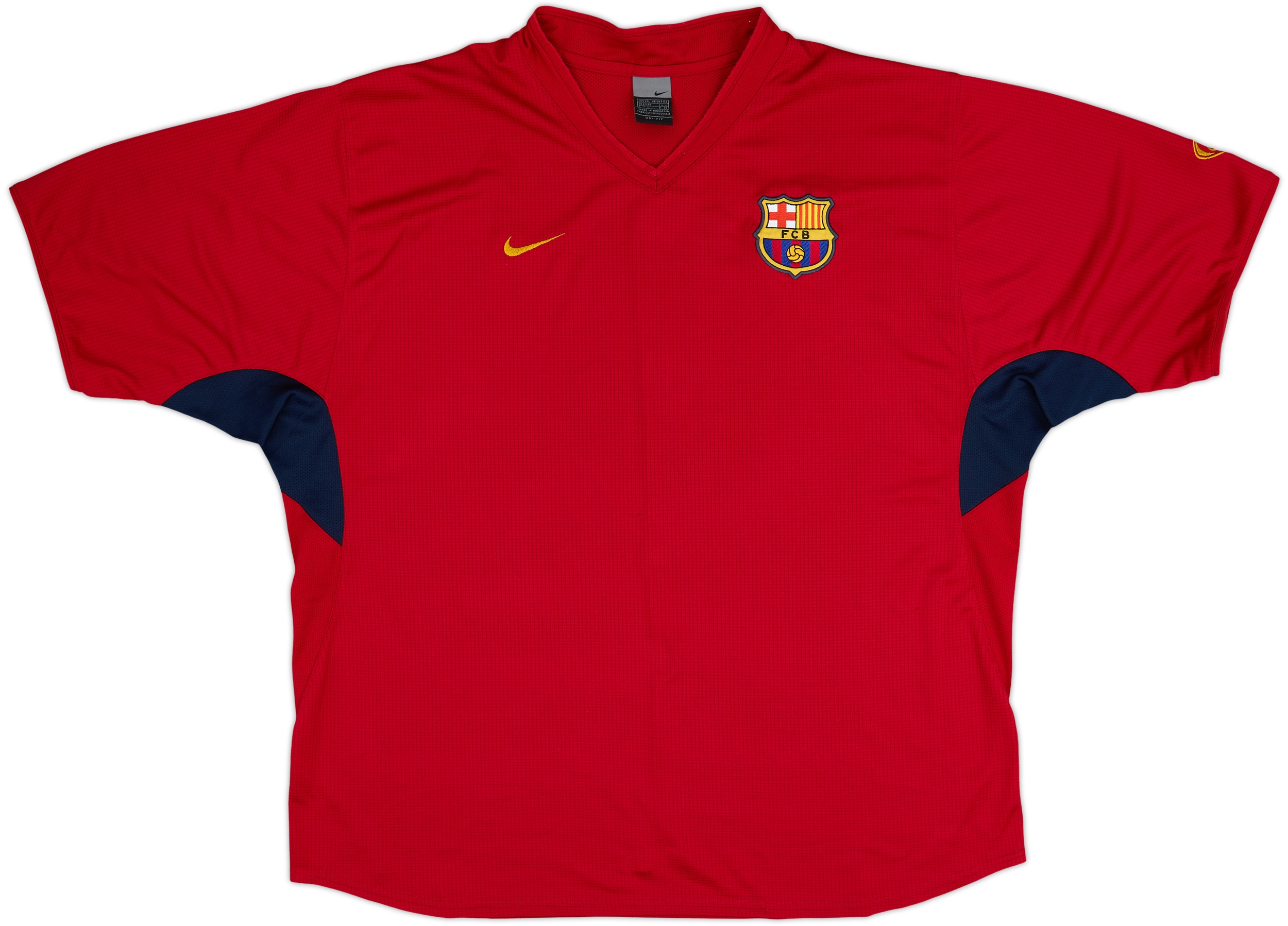 2003-04 Barcelona Nike Training Shirt - 8/10 - (XXL)