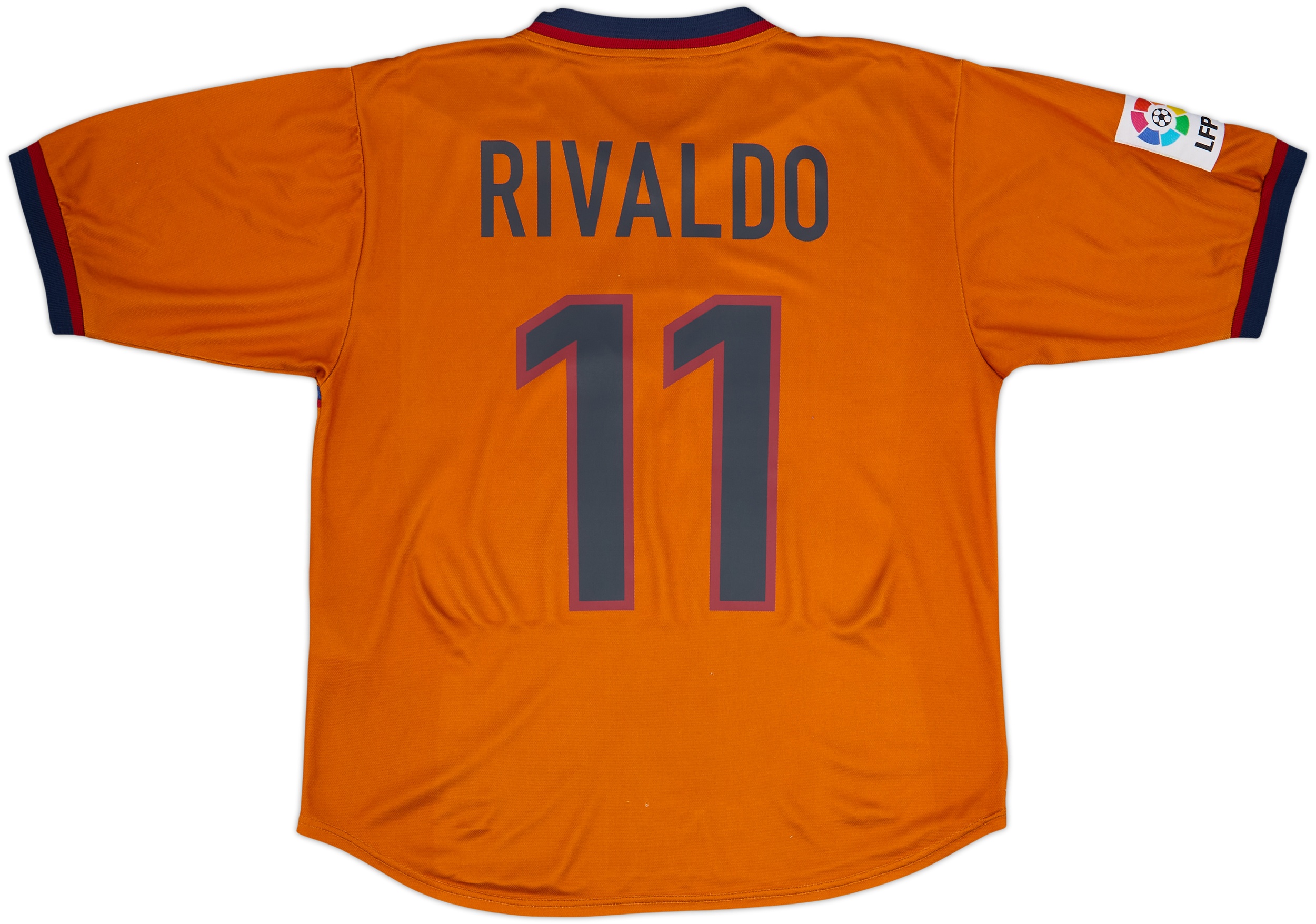 1998-00 Barcelona Away Shirt Rivaldo #11 - 7/10 - (M)