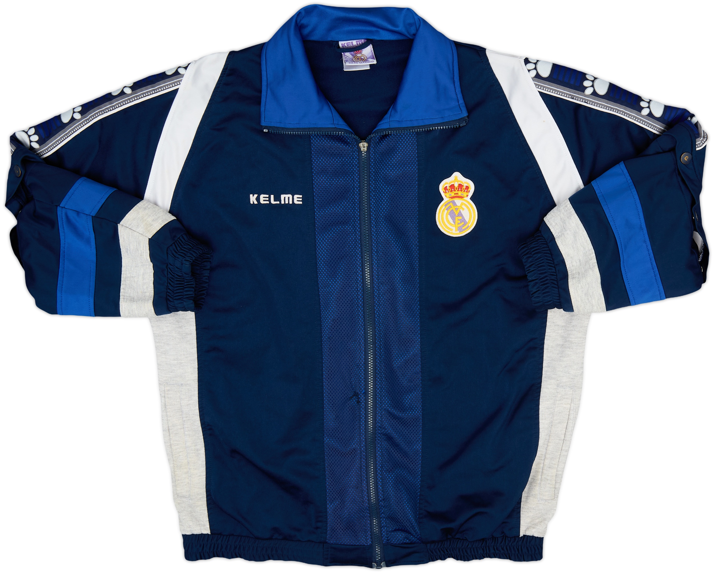 1996-97 Real Madrid Kelme Track Jacket - 7/10 - (L)