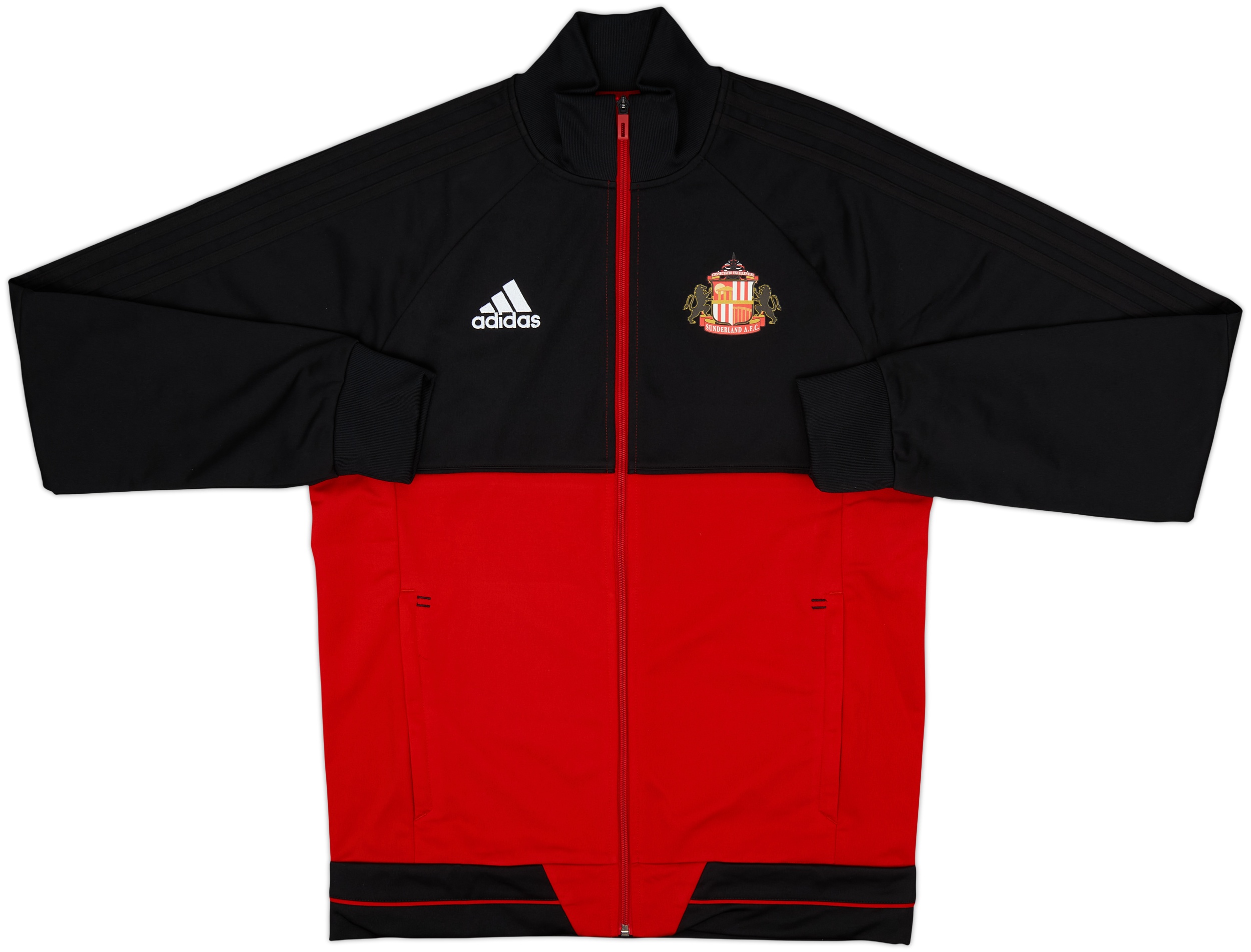 Chaqueta de chándal adidas del Sunderland 2017-18 - 8/10 - (M)