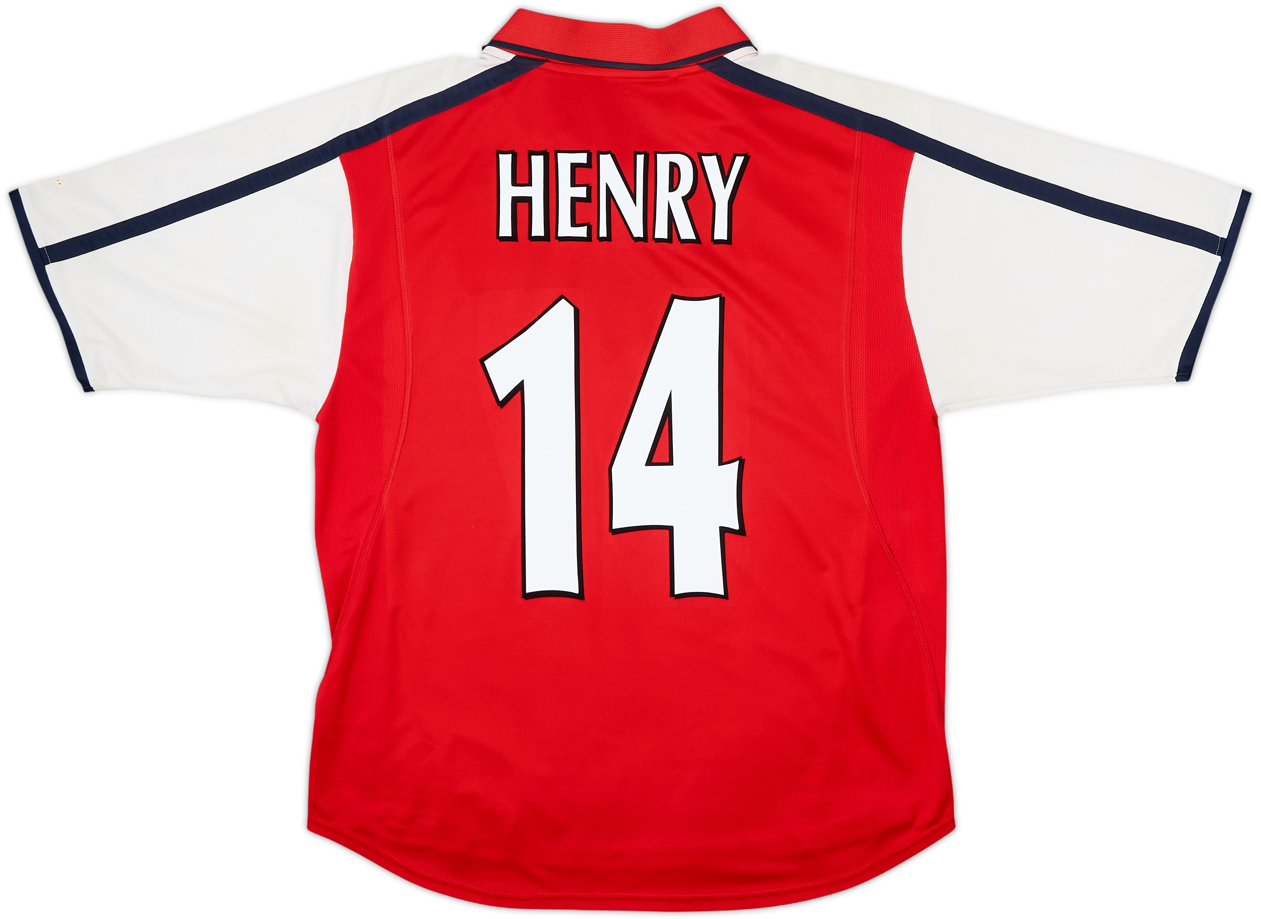 2000-02 Arsenal Home Shirt Henry #14 - 7/10 - (M)