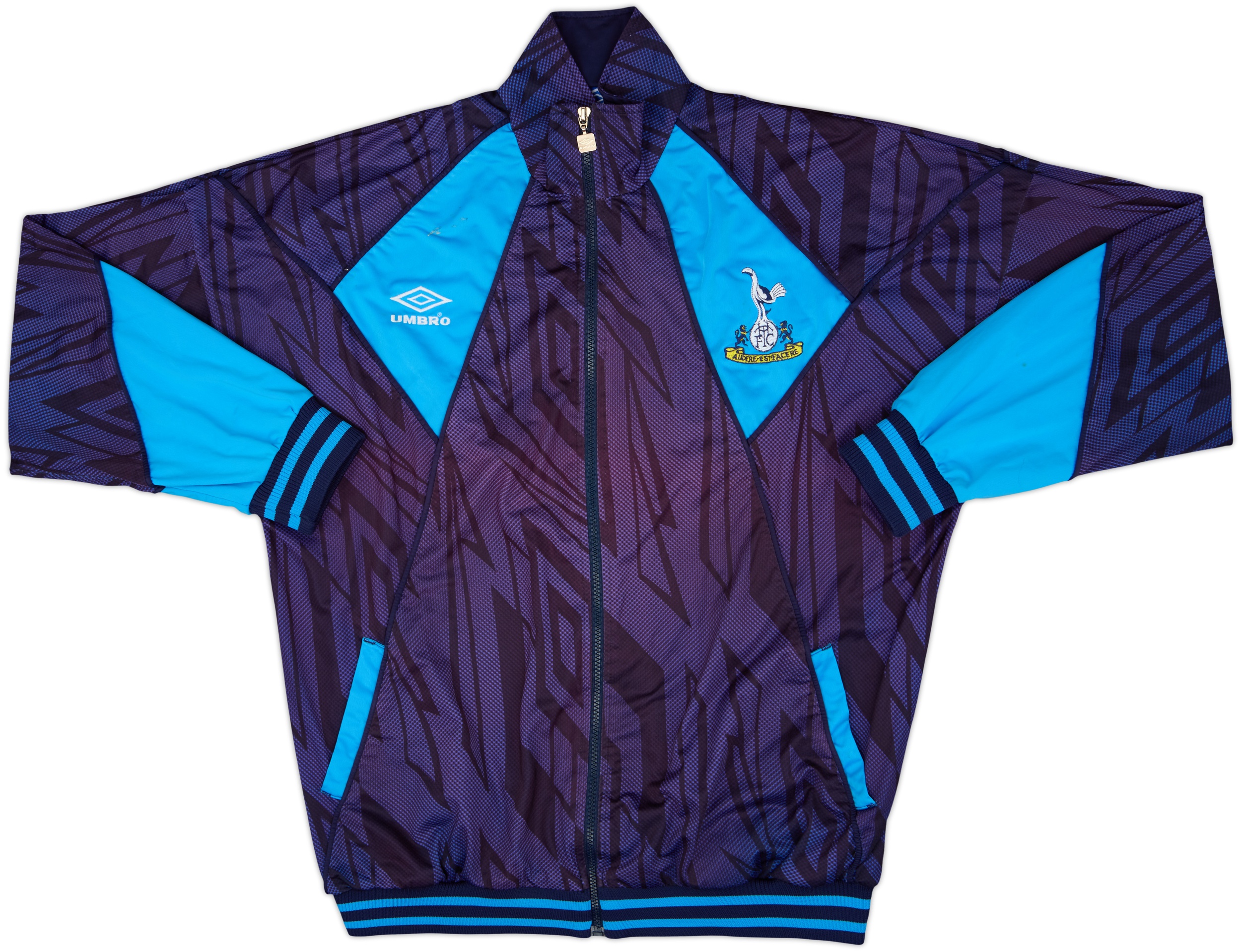 1993-94 Tottenham Umbro Track Jacket - 7/10 - (XL)