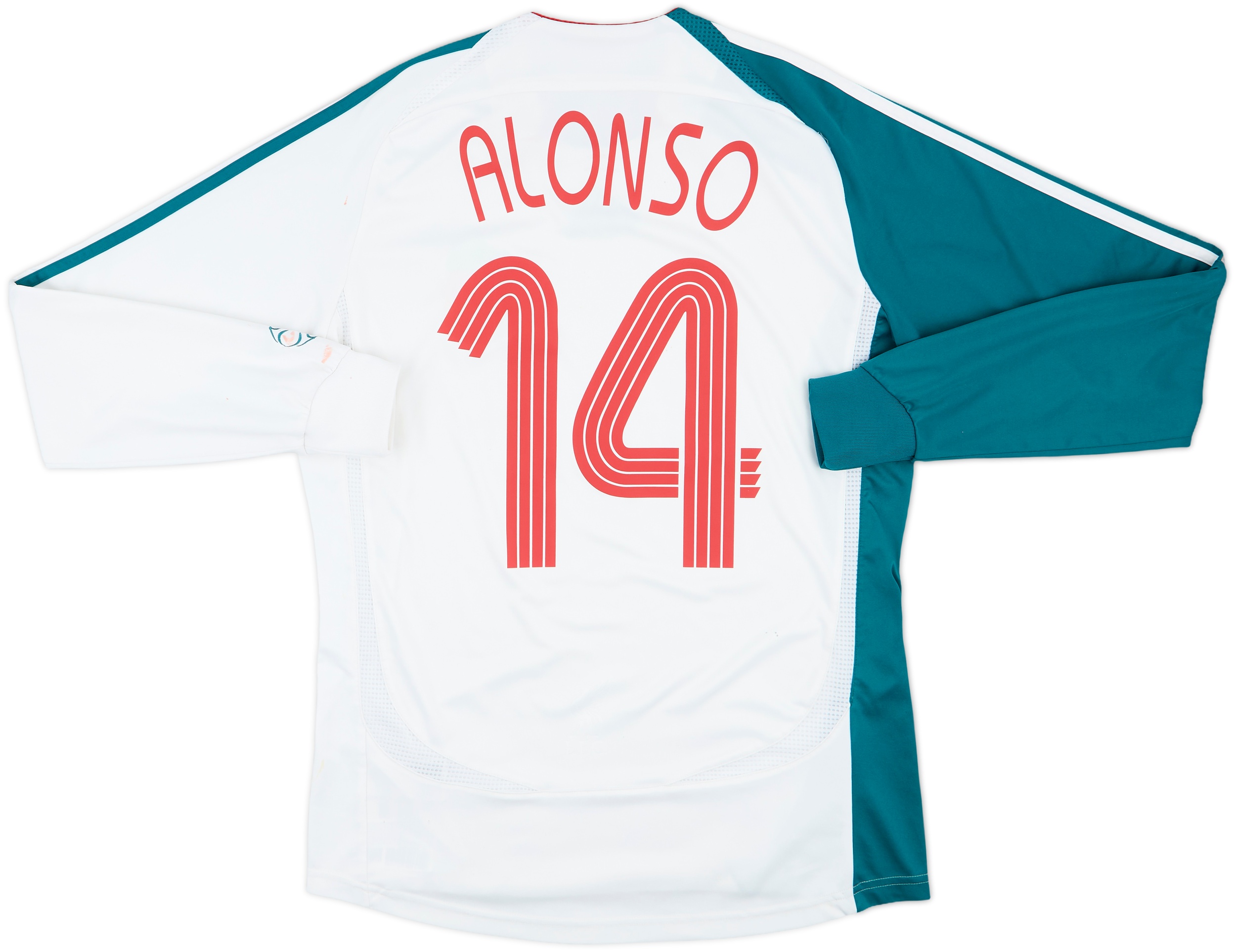 2006-07 Liverpool Third L/S Shirt Alonso #14 - 5/10 - (M)