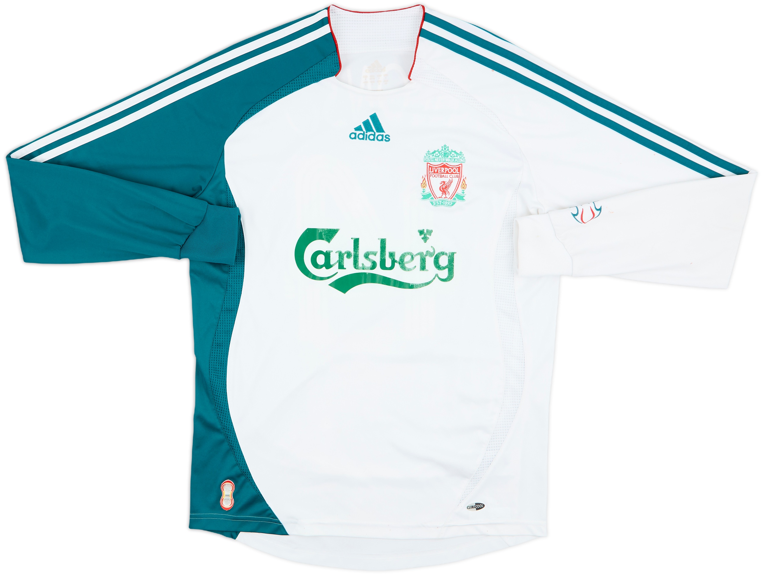 2006-07 Liverpool Third L/S Shirt Alonso #14 - 5/10 - (M)
