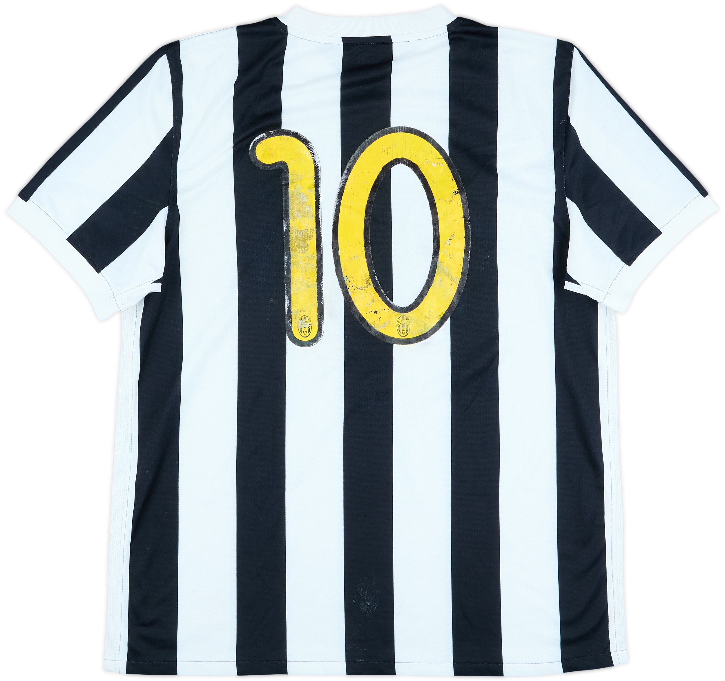 ウェア Juventus 2009-10 football shirt Home 2009-10 Juventus Match Issue Home Shirt #10