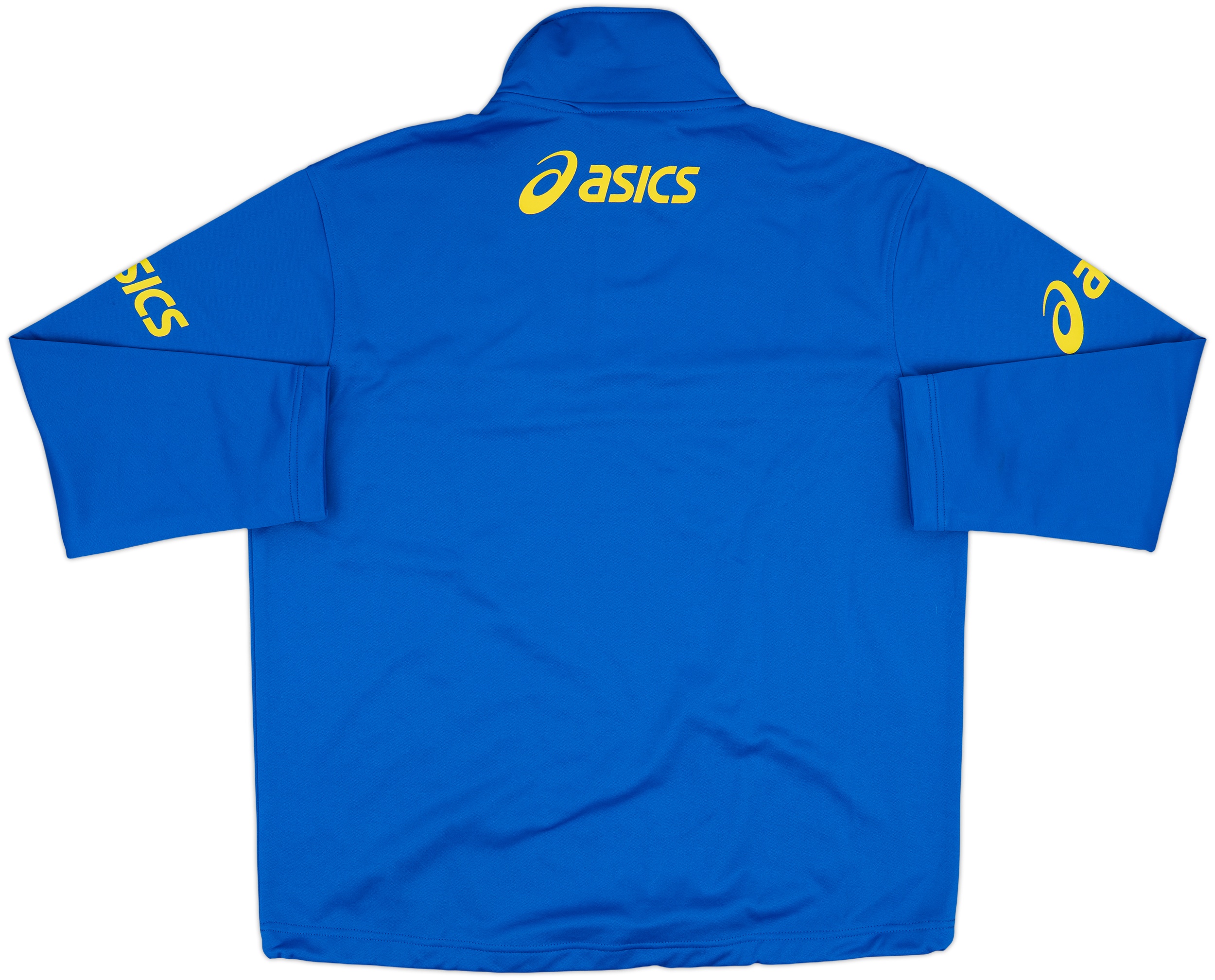 サッカーユニフォーム Verona W 2007-08 Hellas Verona Asics 1/4 Zip Drill Top - 8/10 - (L)