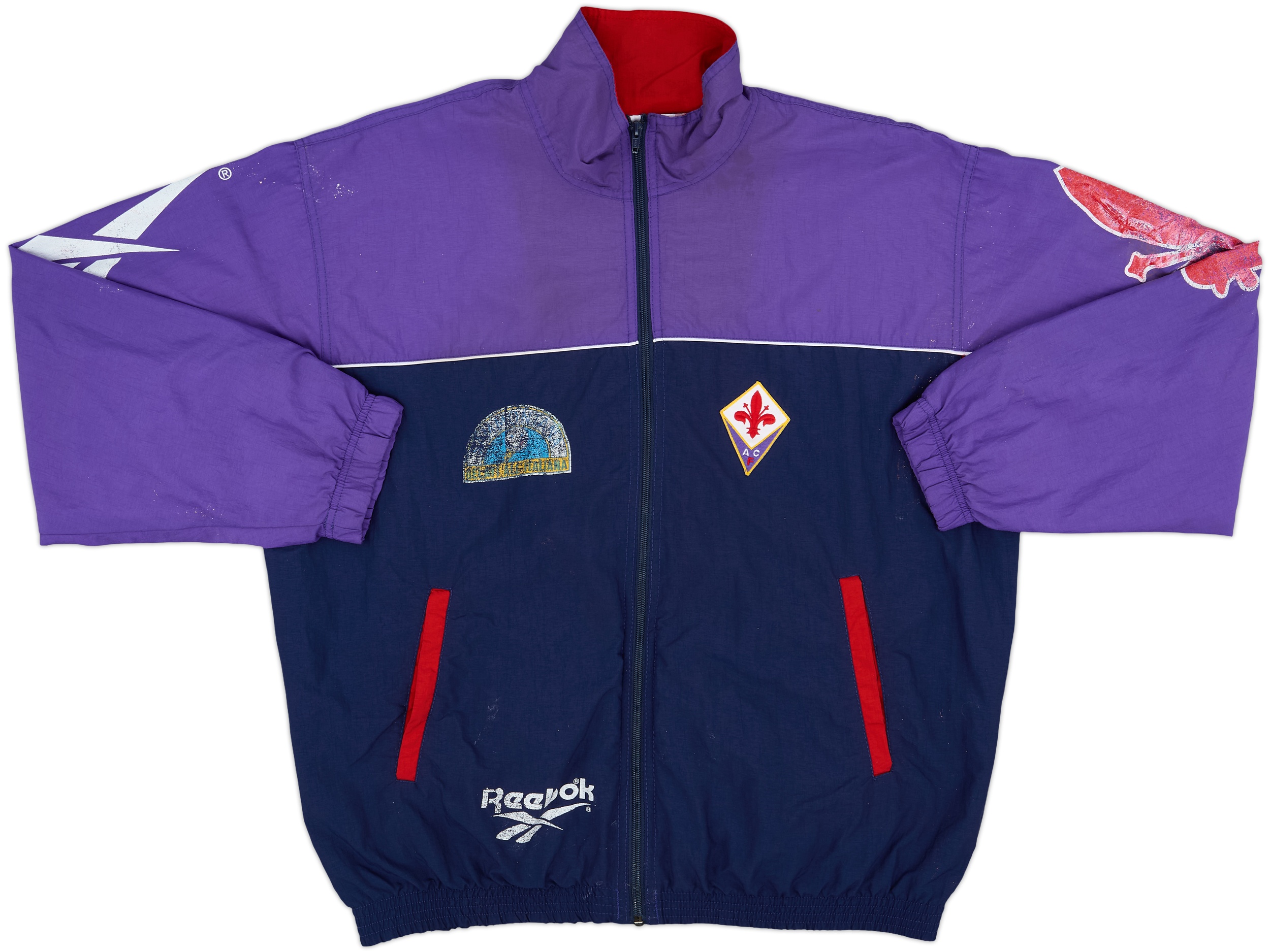 記念グッズ Fiorentina  Reebok 90s 100% Authentic 1995-96 Reebok Fiorentina Training Soccer