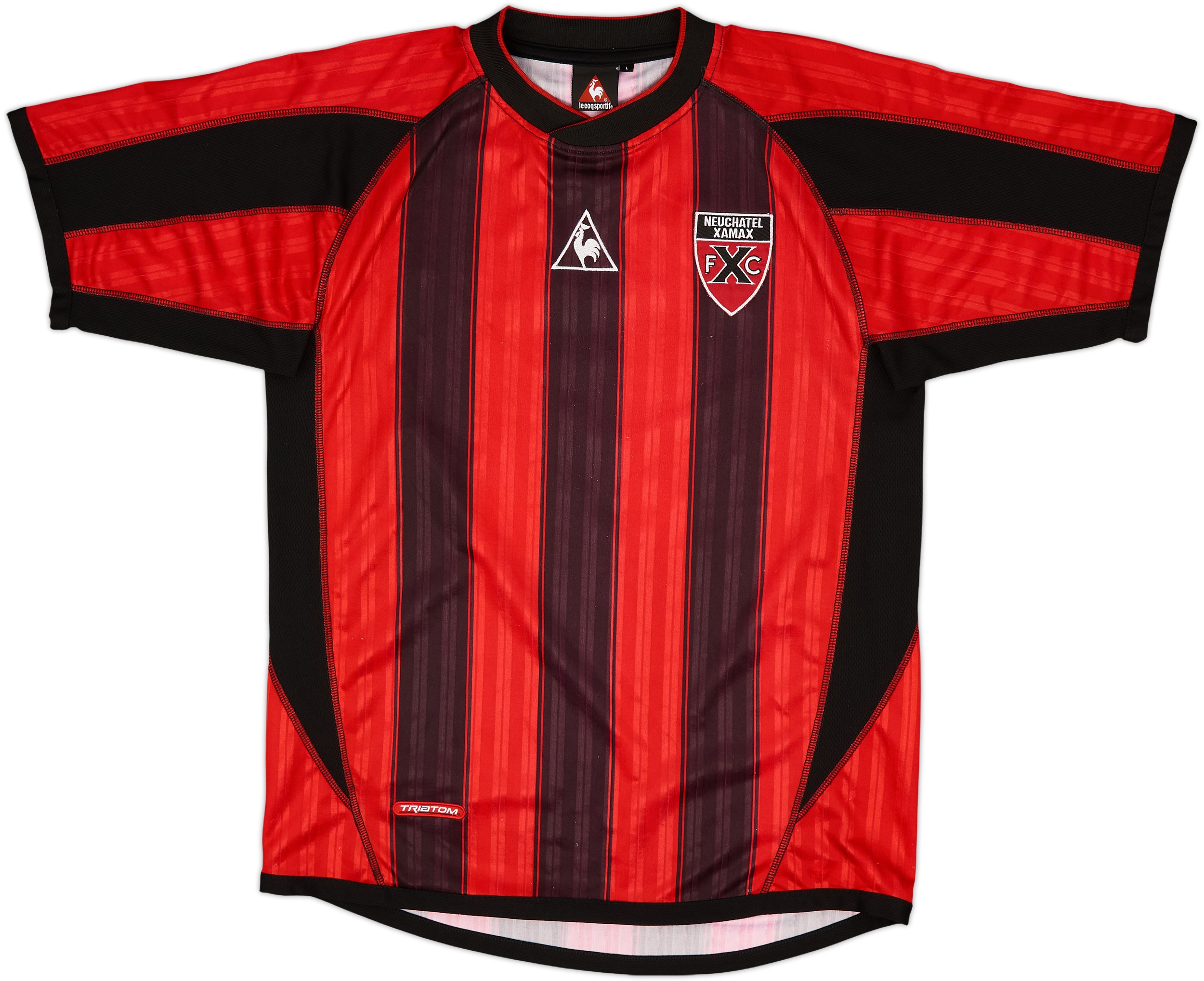2003-04 Neuchatel Xamax Home Shirt #7 - 7/10 - (L) 2003-04 Neuchatel Xamax Home Shirt #7 - 7/10 - (L)