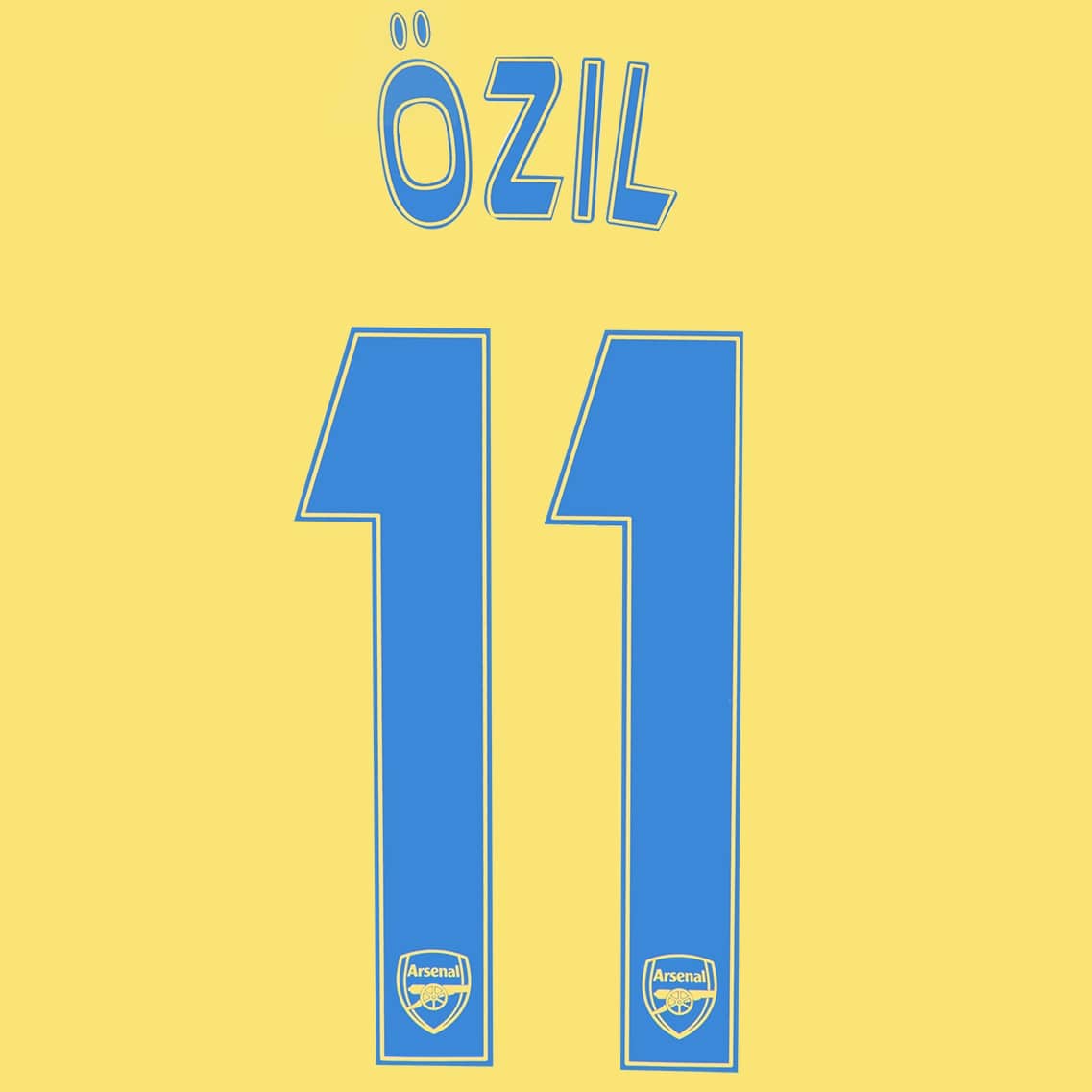 Maillot Nike Football Arsenal FC Away Rétro ÖZIL 2013/14 - L