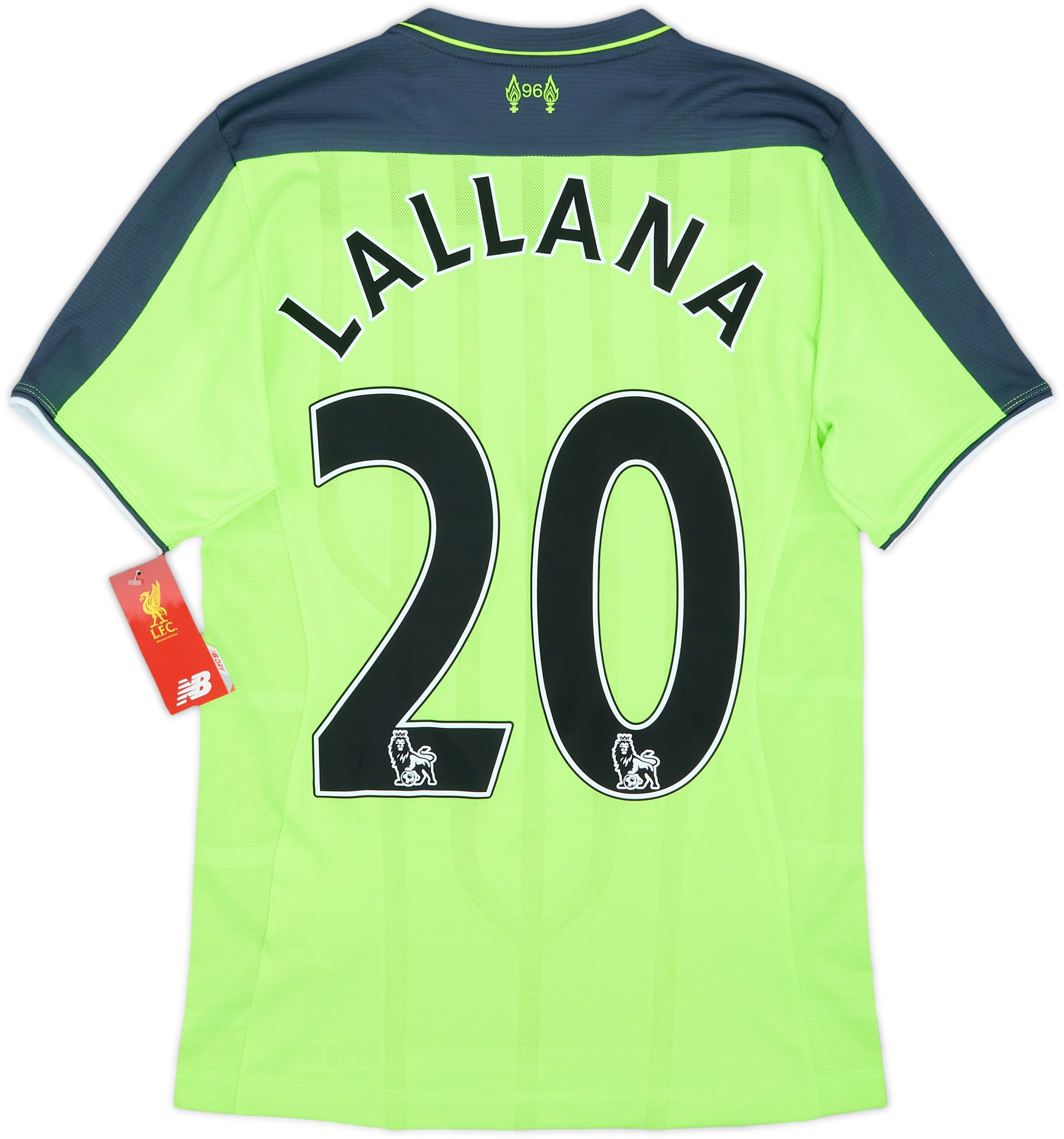 ウェア 16/17 Liverpool #20 LALLANA 2016-17 Liverpool Third Shirt