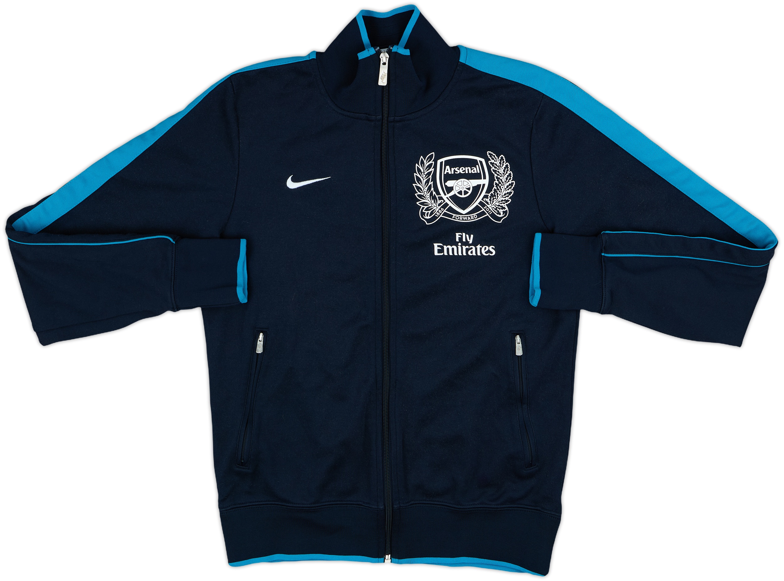 2011-12 Arsenal Nike Track Jacket - 8/10 - (S)