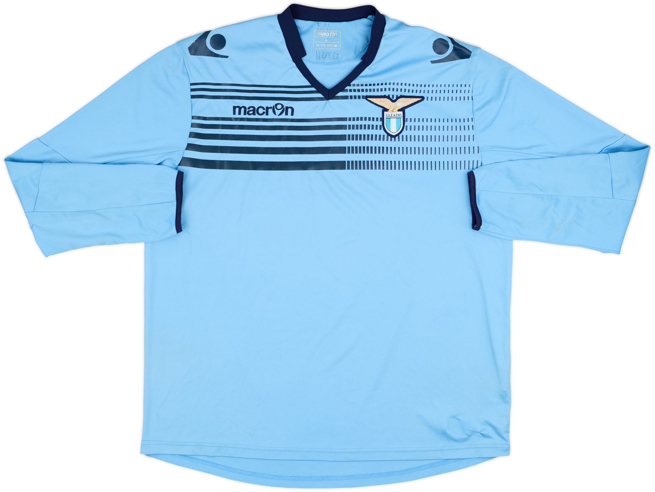 2014-15 Lazio Macron Training L/S Shirt - 6/10 - (L)