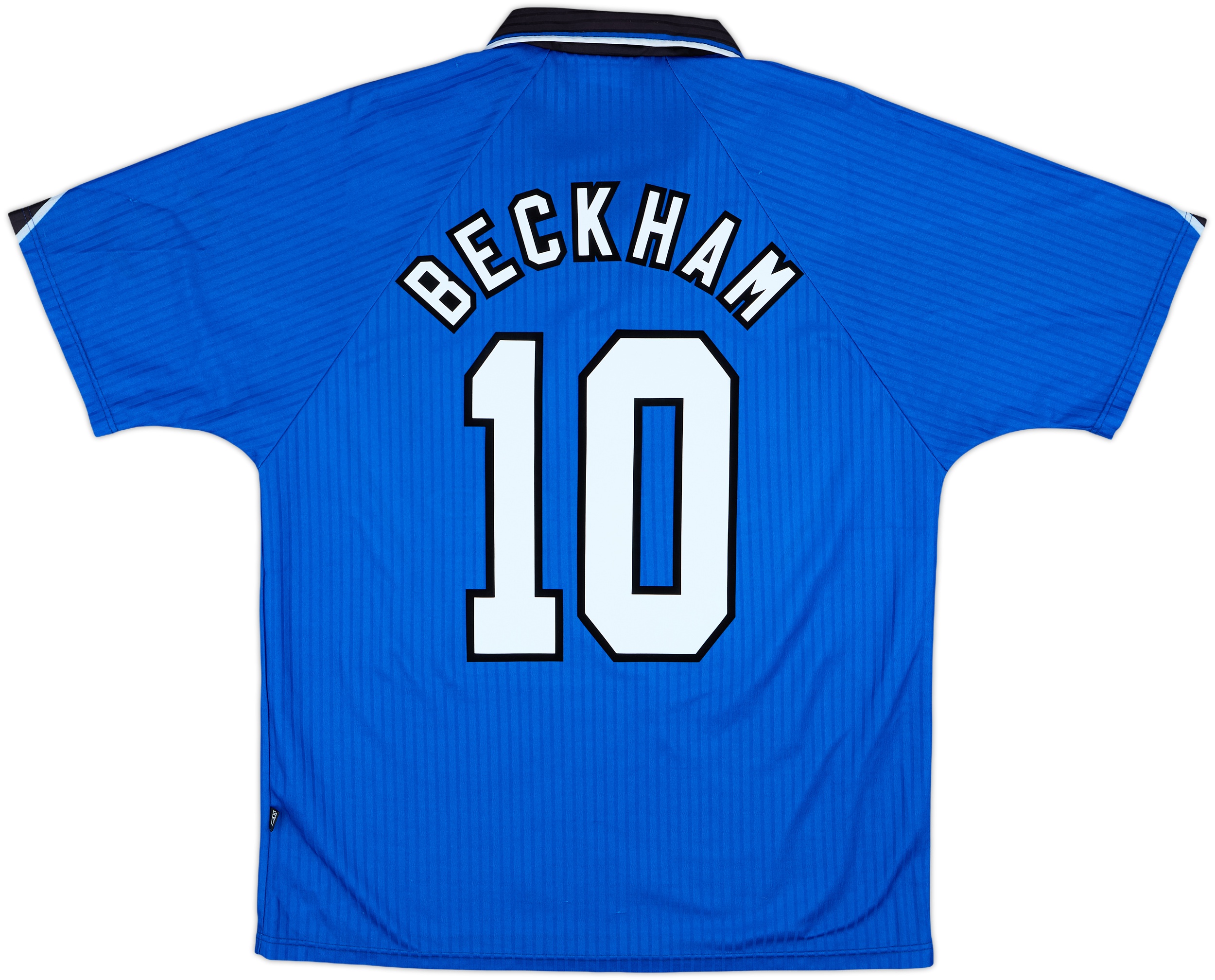 マンチェスター・ユナイテッド シャツ 96 BECKHAM 10 1996-98 Manchester United Third Shirt Beckham #10 - 9/10 - (L)
