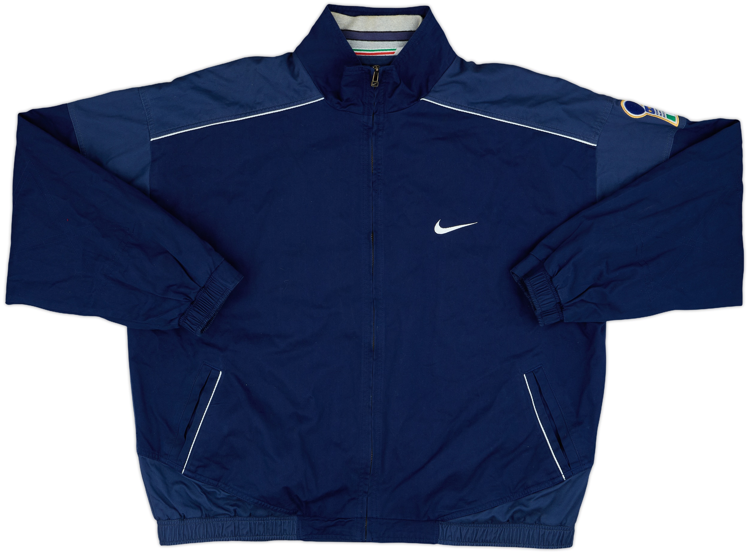 1996-97 Italy Nike Track Jacket - 8/10 - (XL)