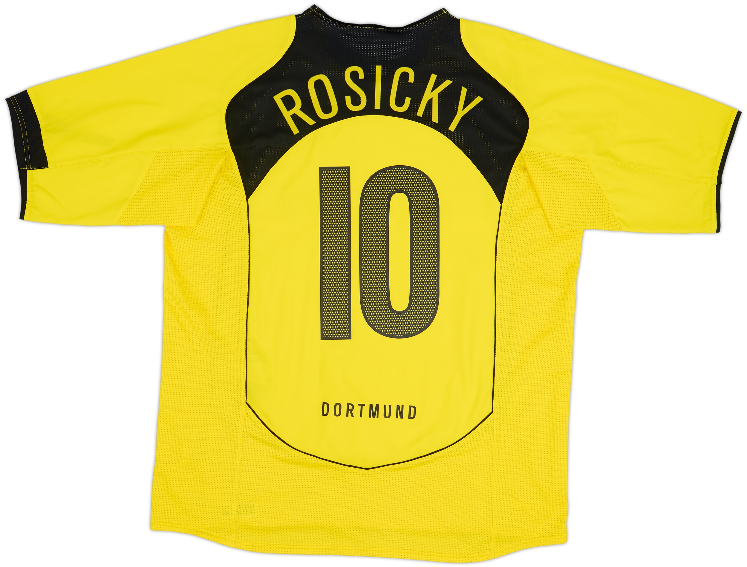 2004-05 Borussia Dortmund Home Shirt Rosicky #10 - 8/10 - (XL)