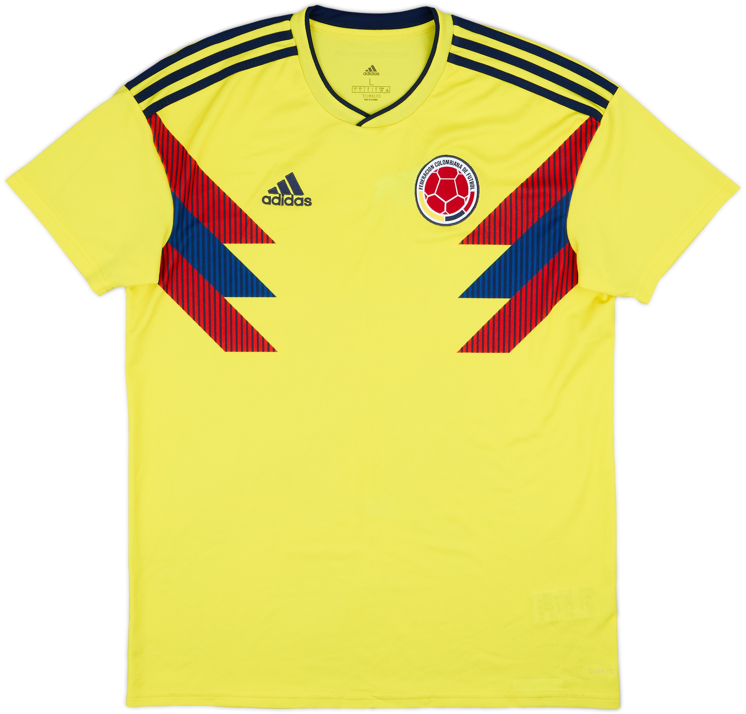 2018-19 Colombia Home Shirt - 8/10 - (L)