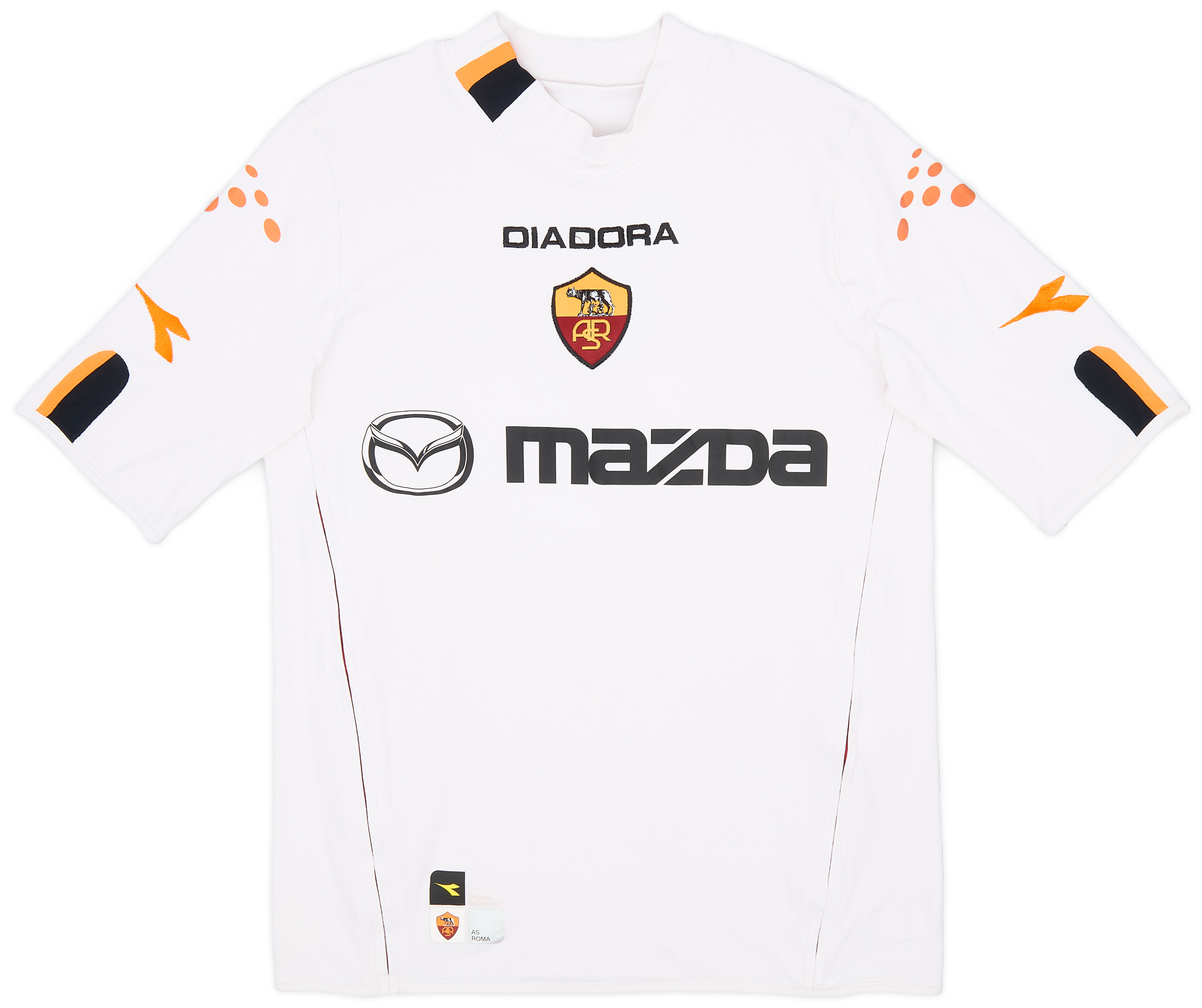 Maillot AS Roma Zaniolo – Match Issued ? Signé Avec COA – Collection