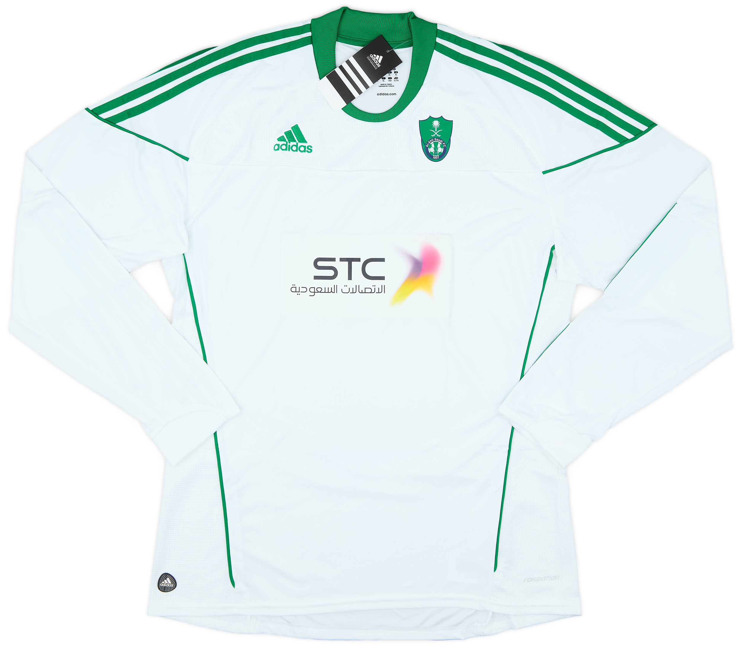 2010-11 Al-Ahli Saudi Home L/S Shirt (XL)