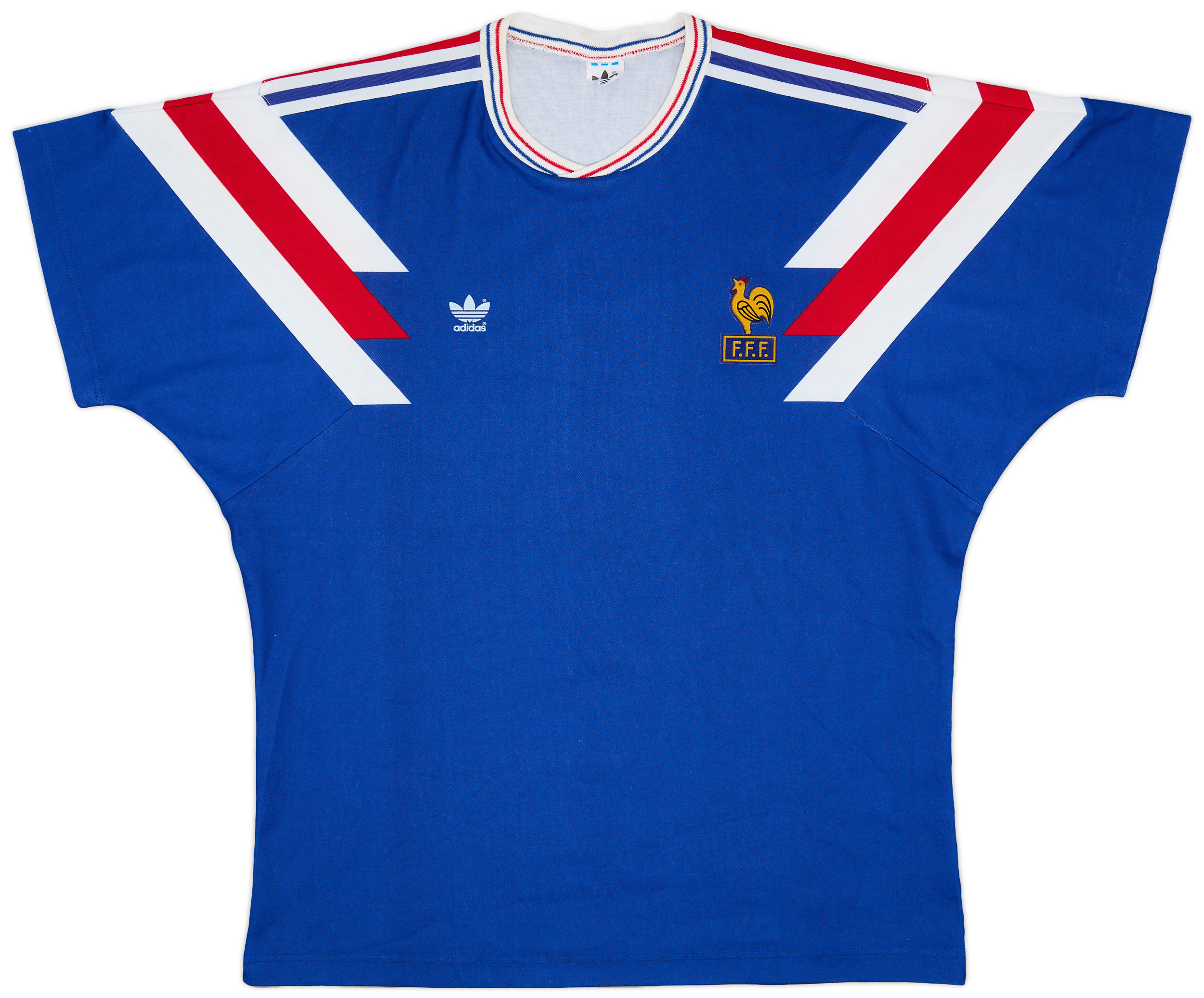 1989-90 France Home Shirt #8 - 9/10 - (XL) 1989-90 France Home Shirt #8 - 9/10 - (XL)