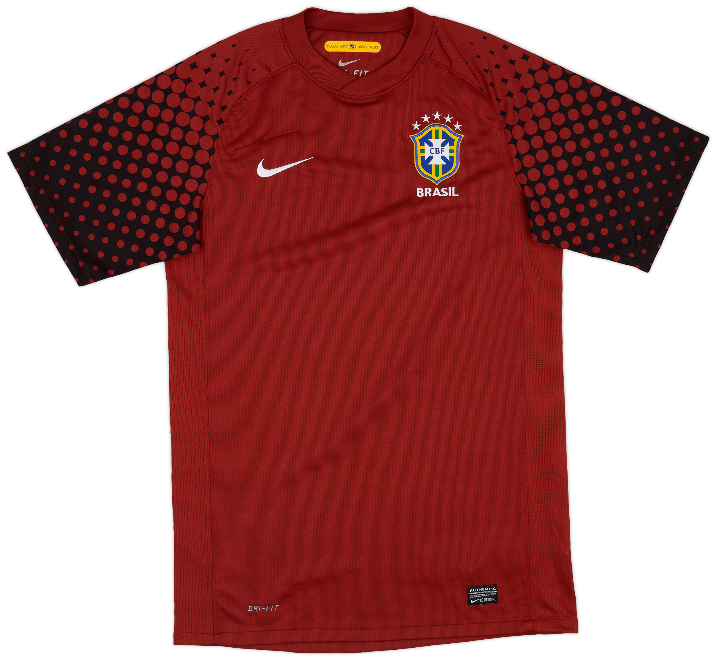 Bonhams : 1970 Pele match worn Brazil shirt (second half) v