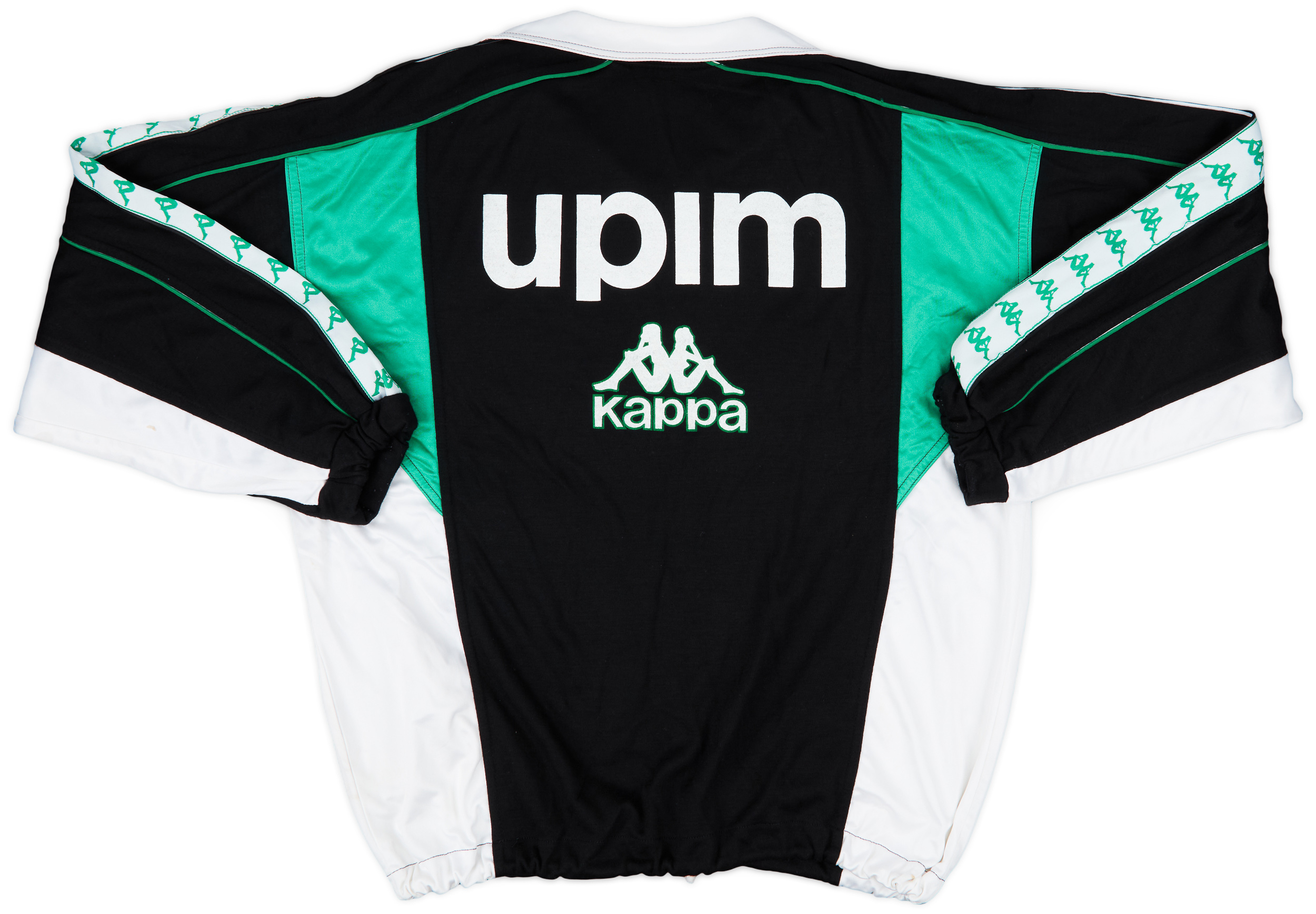 1990-91 Juventus Kappa 1/4 Zip Drill Top - 8/10 - (L)