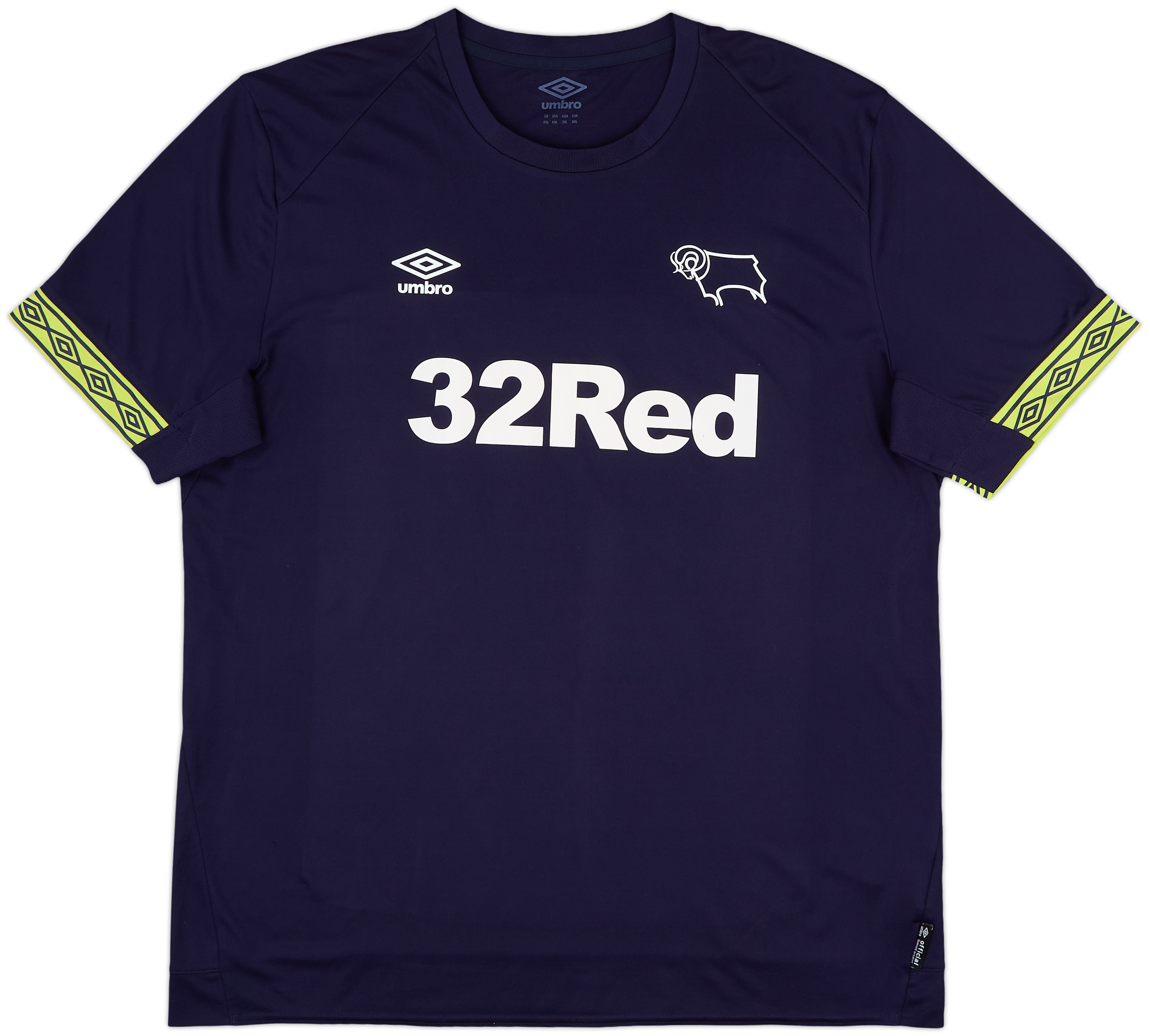 2018-19 Derby County Away Shirt Cole #26 - 9/10 - (XXL)