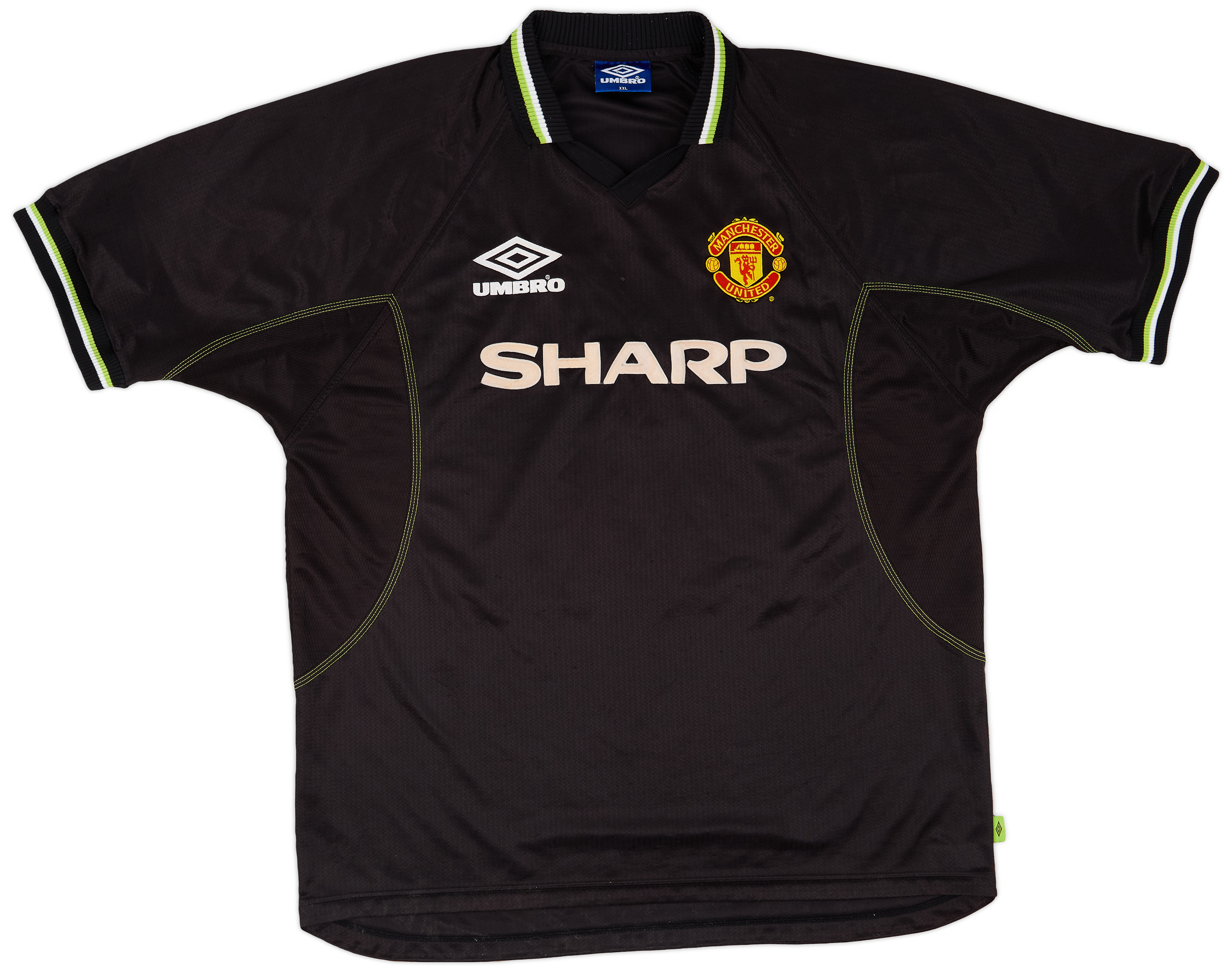 1998-99 Manchester United Third Shirt Beckham #7 - 7/10 - (XXL)
