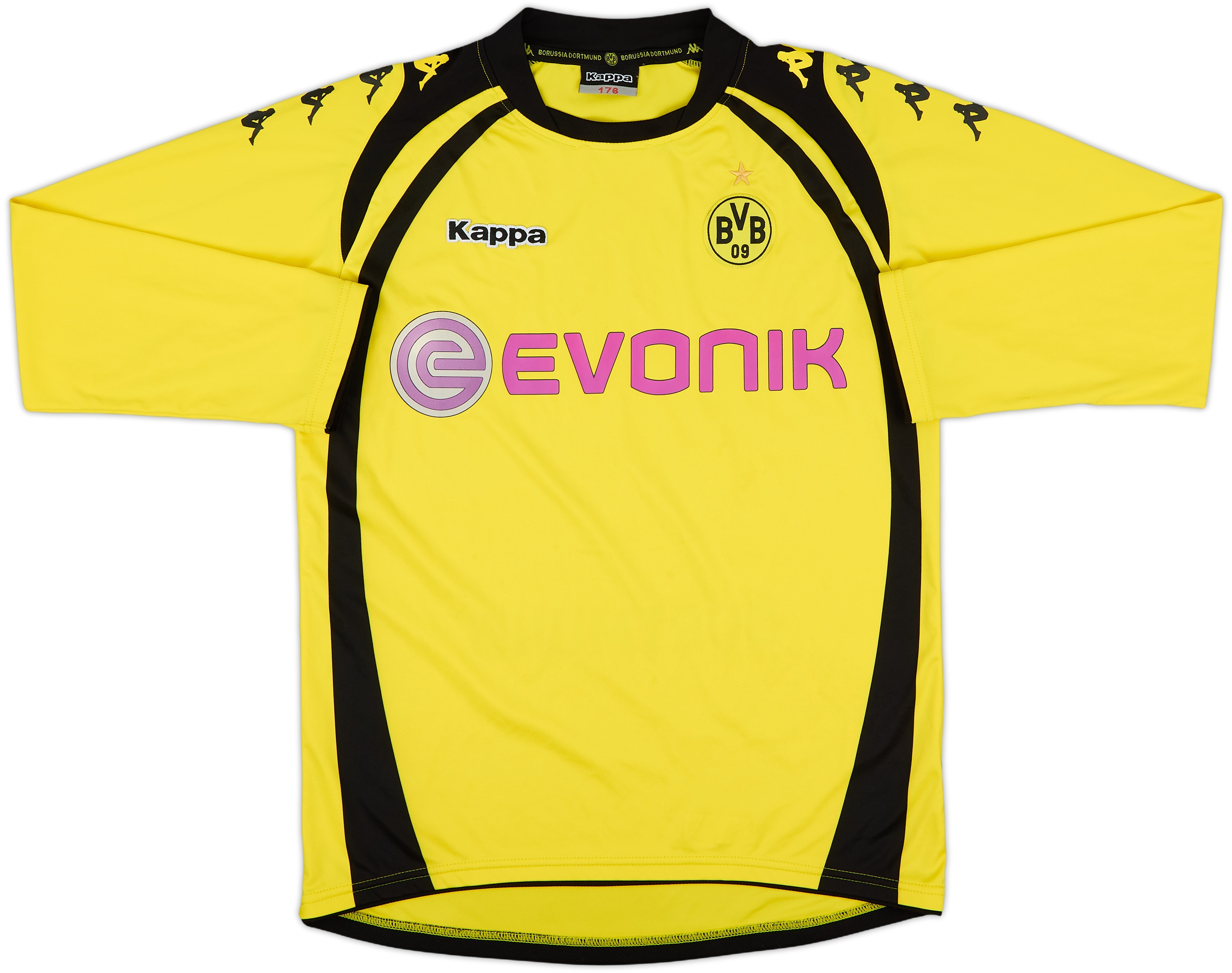 2009-10 Borussia Dortmund Home L/S Shirt - 8/10 - (XL.Boys)
