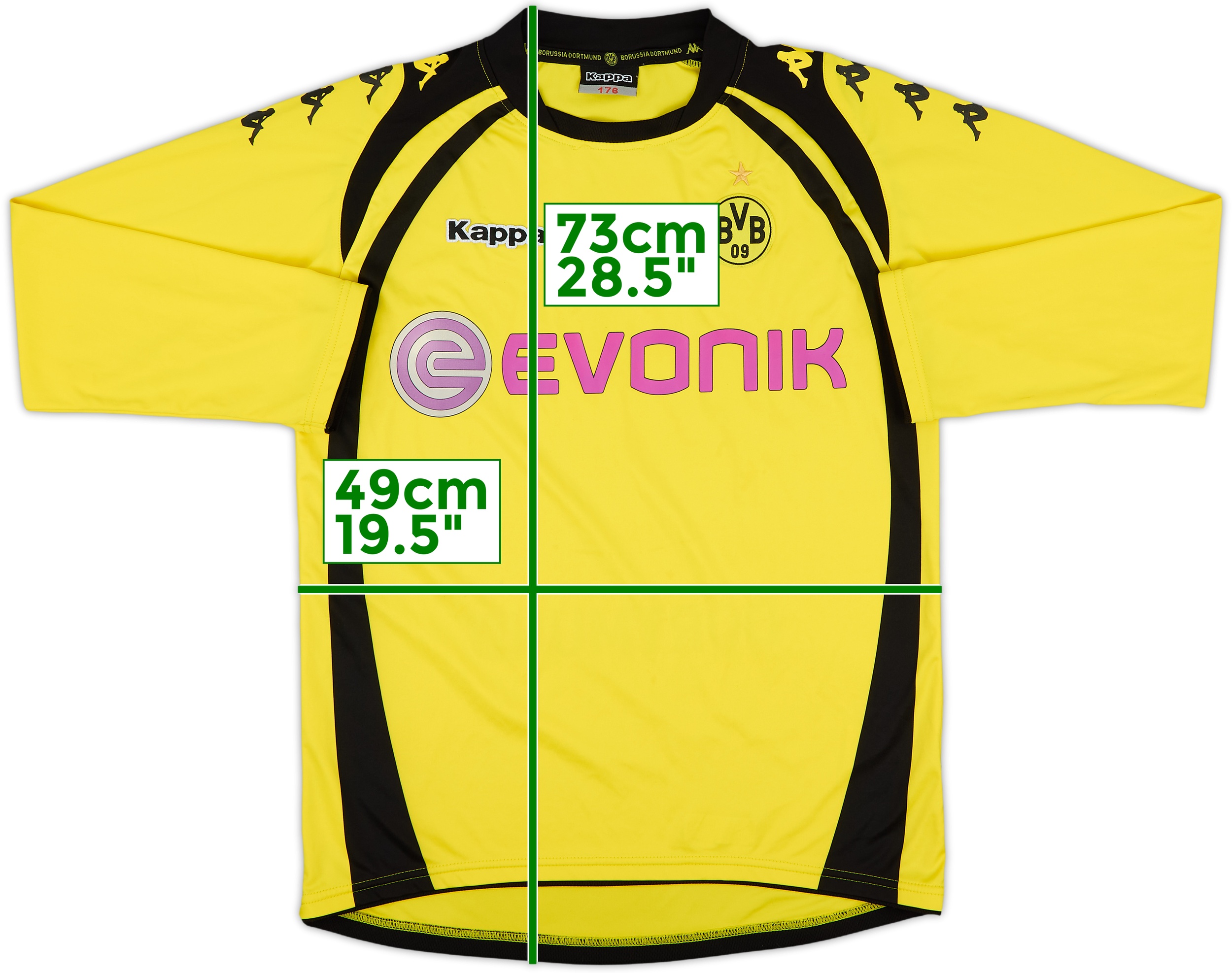 Kappa ボルシア Borussia 2013-2014 シャツ Lサイズ - メルカリ