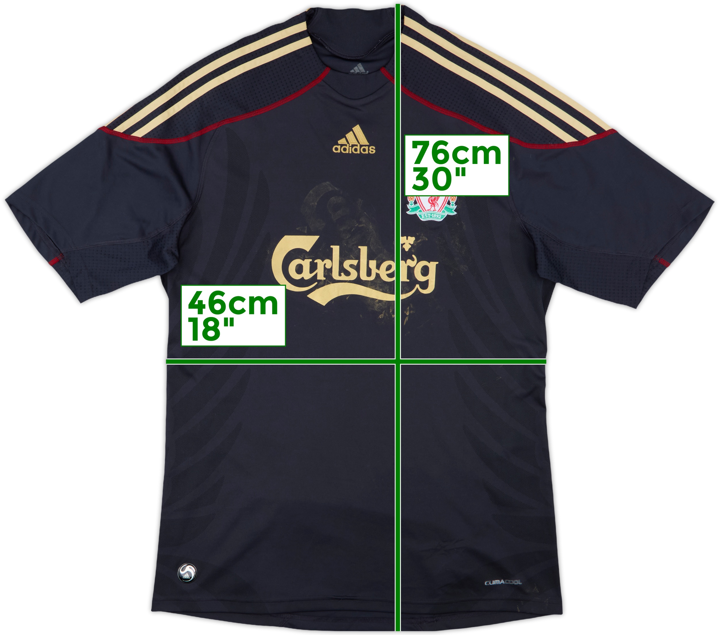 2009-10 Liverpool Away Shirt - 4/10 - (M)