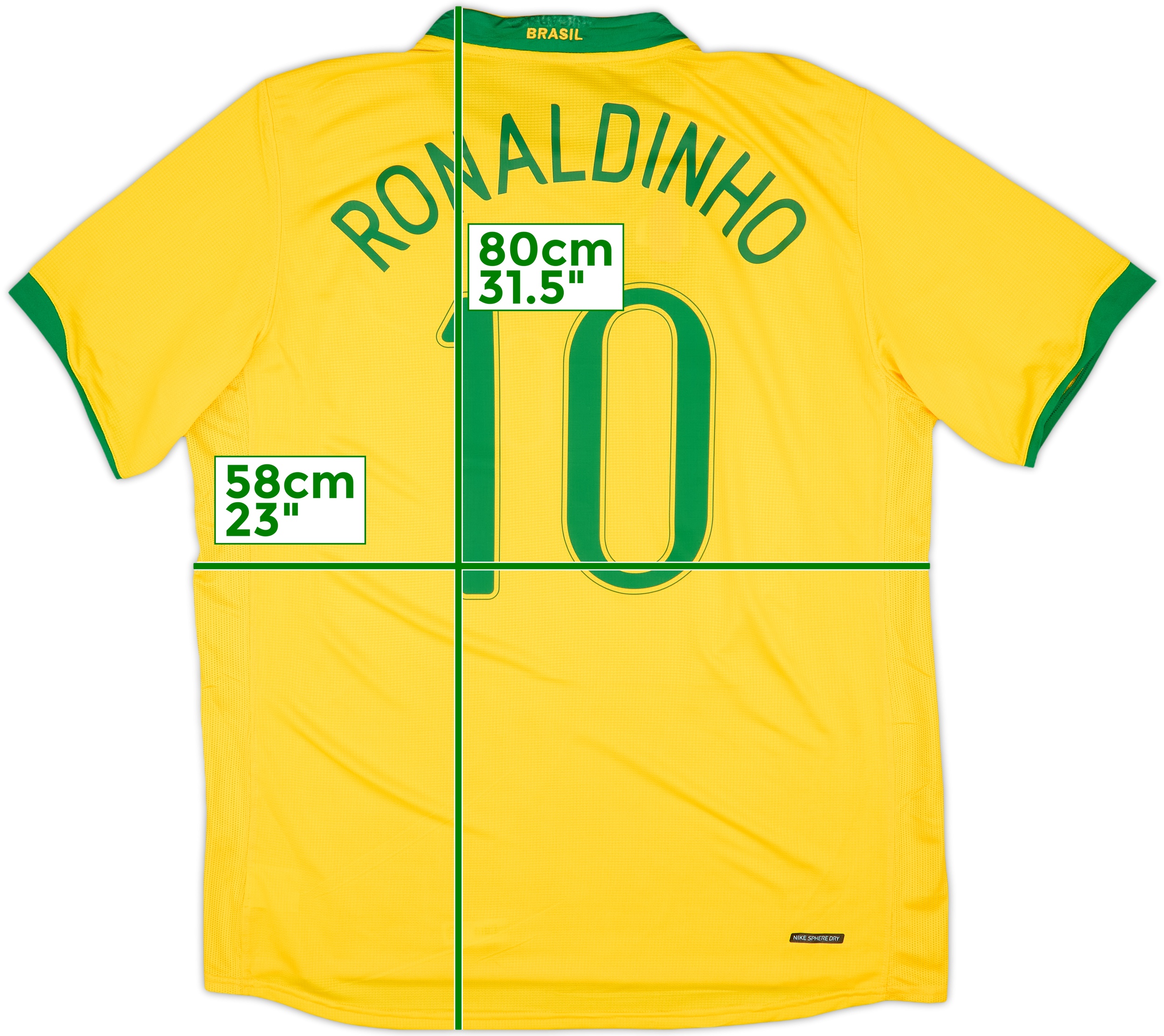 2006-07 Barcelona Home Shirt Ronaldinho #10 - 5/10 - (M)
