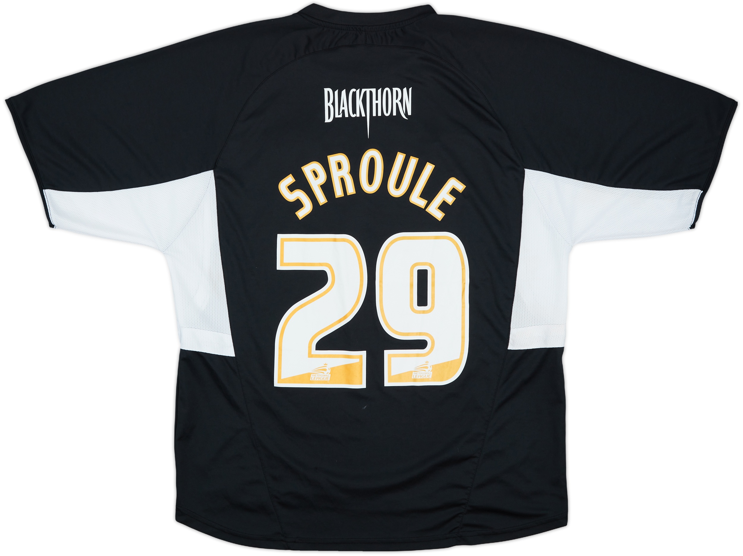 2007-08 Bristol City Away Shirt Sproule #29 - 7/10 - (XL)