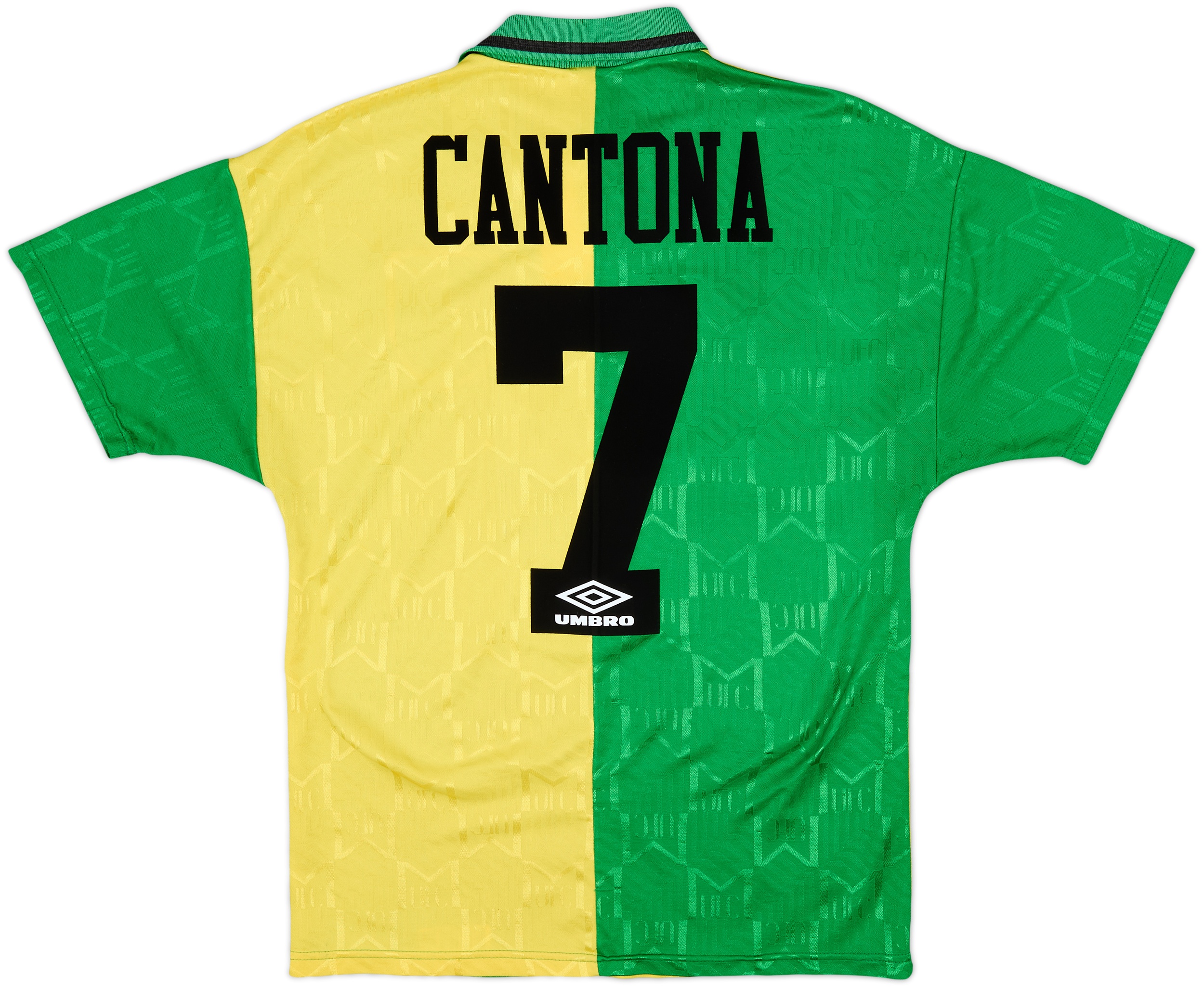 umbro(アンブロ)92/94 マンチェスターユナイテッドユニフォーム3rd 1992-94 Manchester United Third Shirt Cantona #7 - 6/10 - (M)