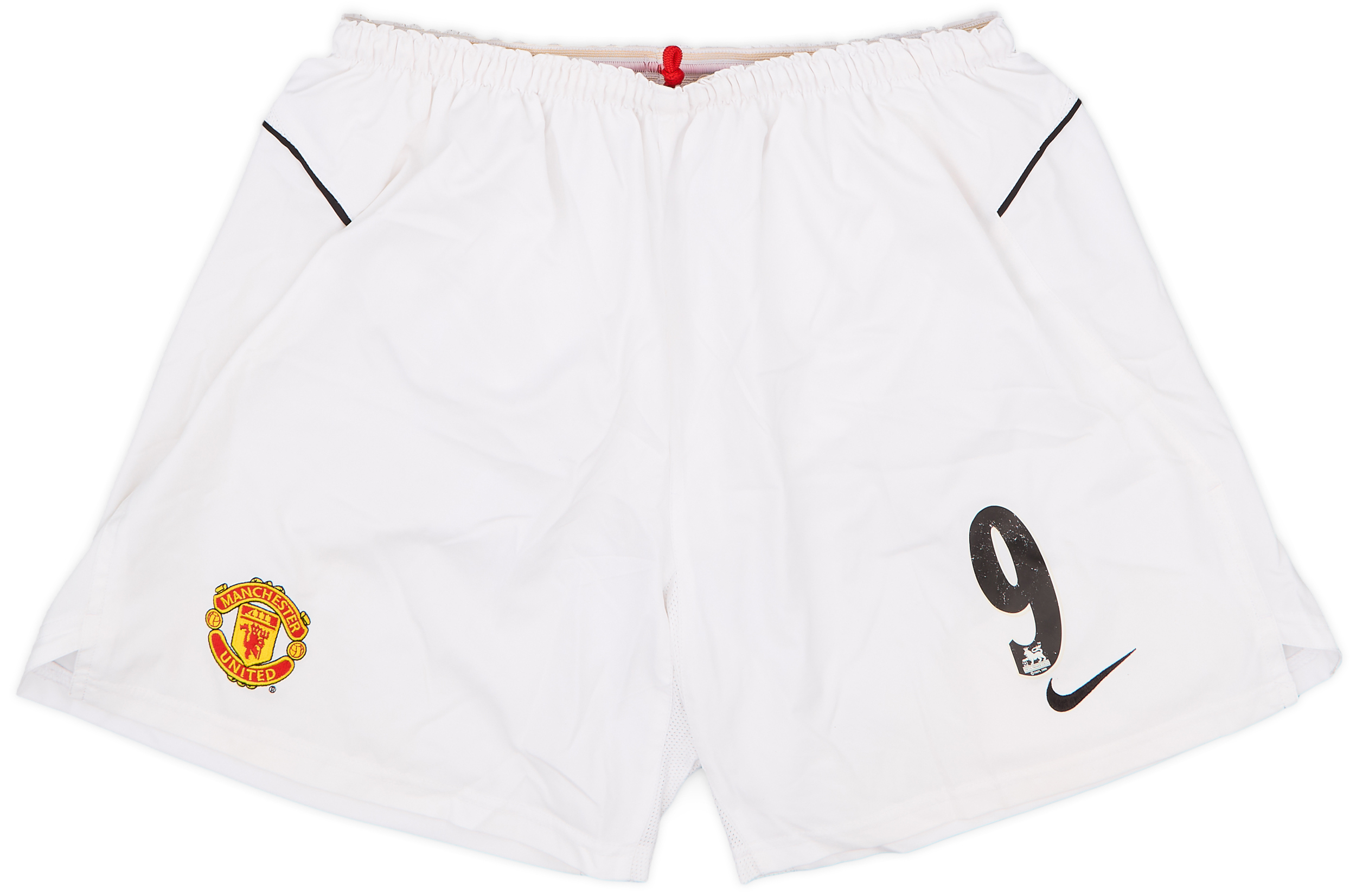 2004-06 Manchester United Home Shorts #9 (Saha) - 6/10 - (L)