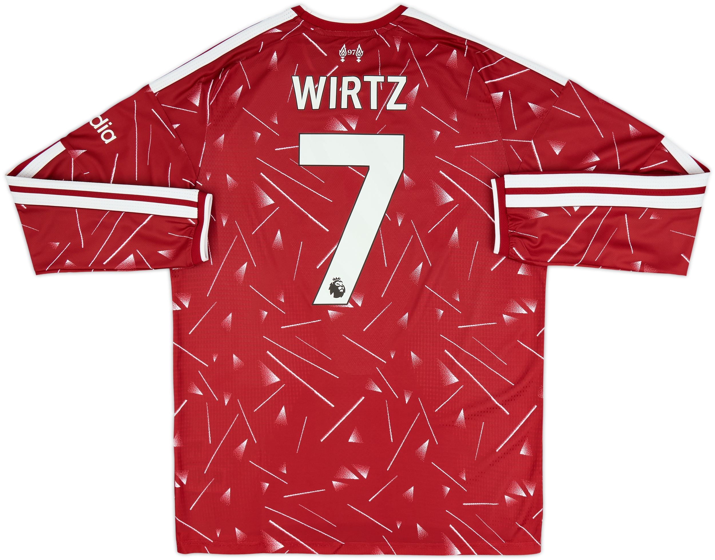 2026-27 Liverpool Authentic Home L/S Shirt Wirtz #7
