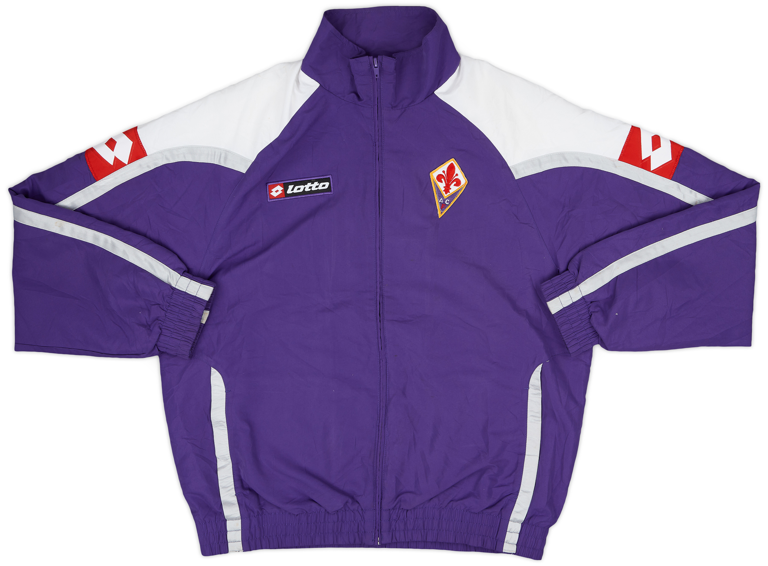 【日本産】 2005-06 Fiorentina Lotto Tracksuit - 8/10 - (M) ウェア
