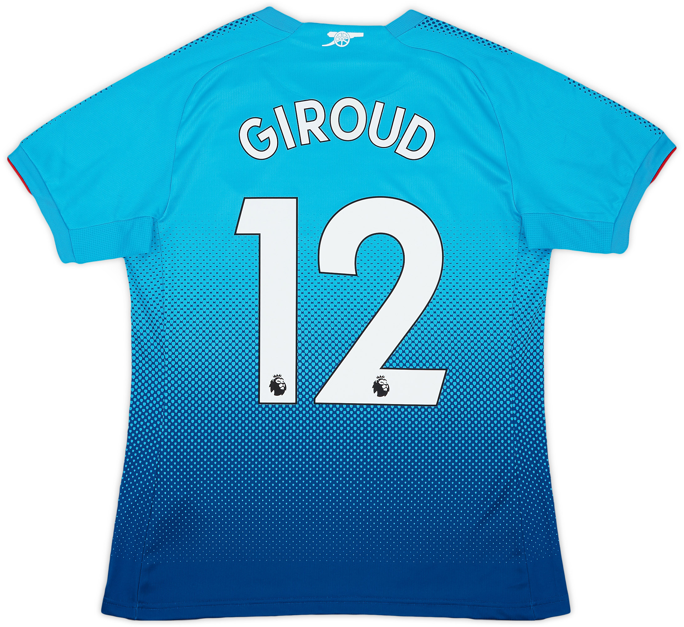 2017-18 Arsenal Away Shirt Giroud #12 - 9/10 - (Women's M)