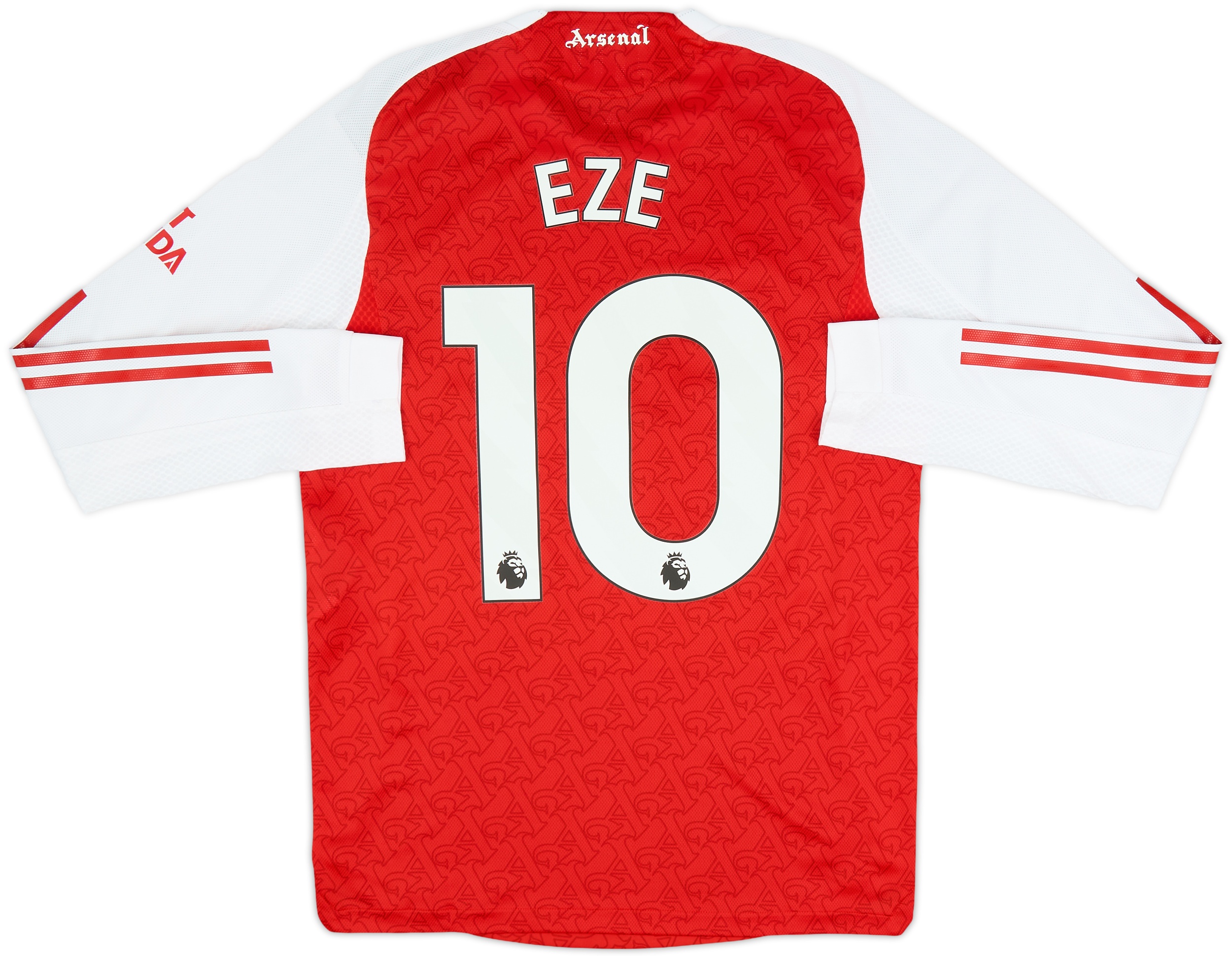 2025-26 Arsenal Authentic Home L/S Shirt Eze #10