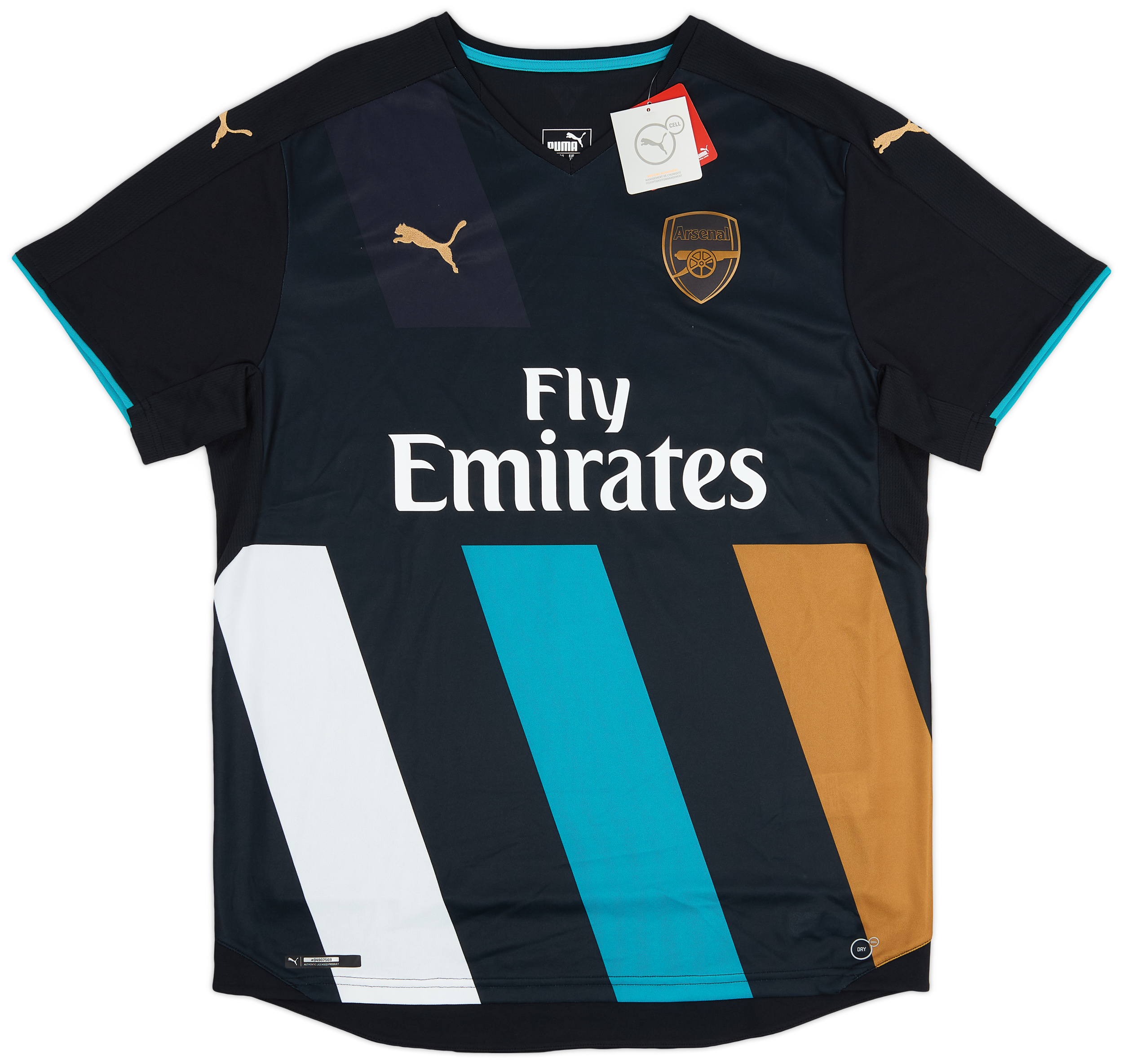 2015-16 Arsenal Third Shirt Alexis #17 (XL)